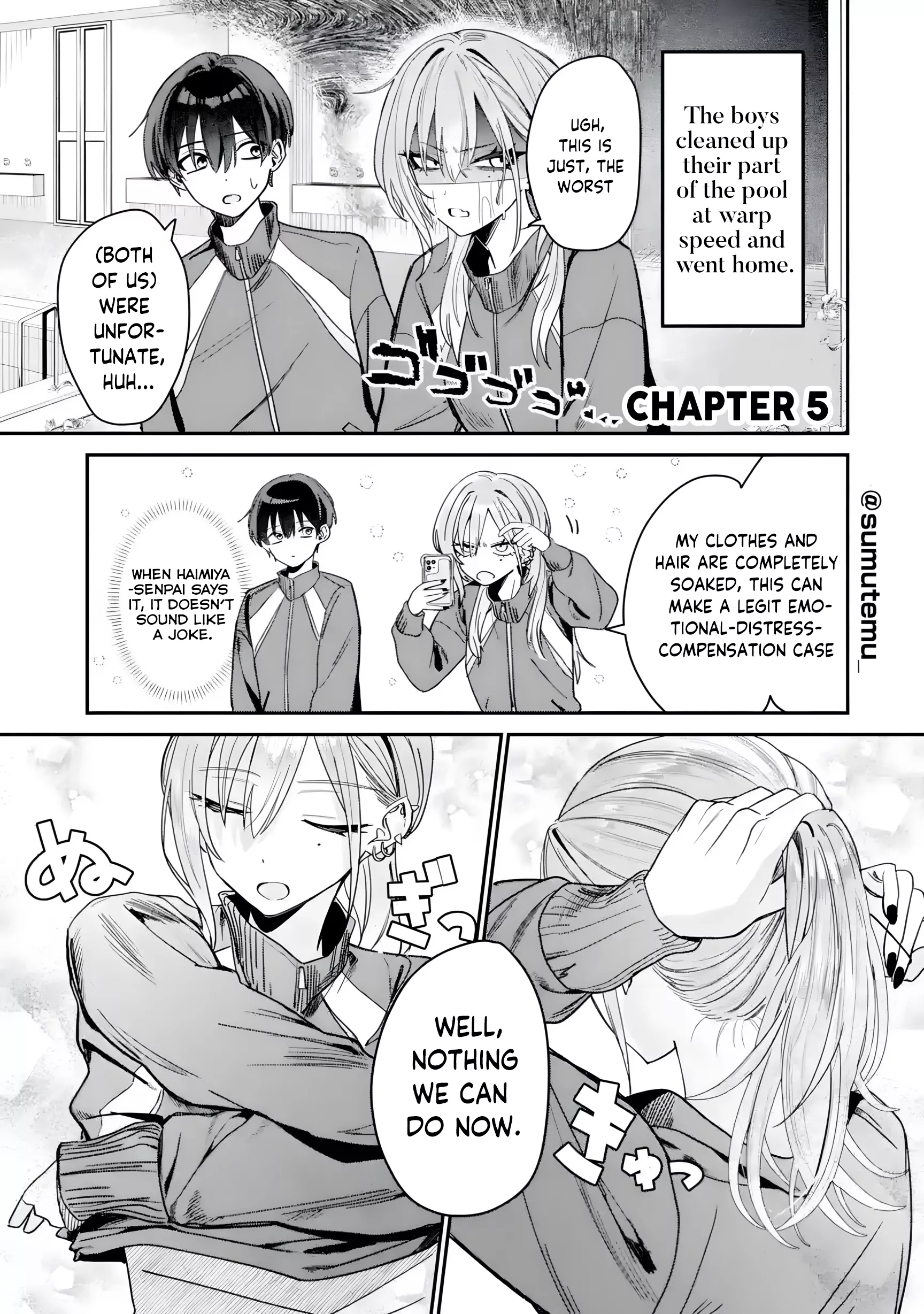 Haimiya-senpai wa Kowakute Kawaii, chapter 5, image 2