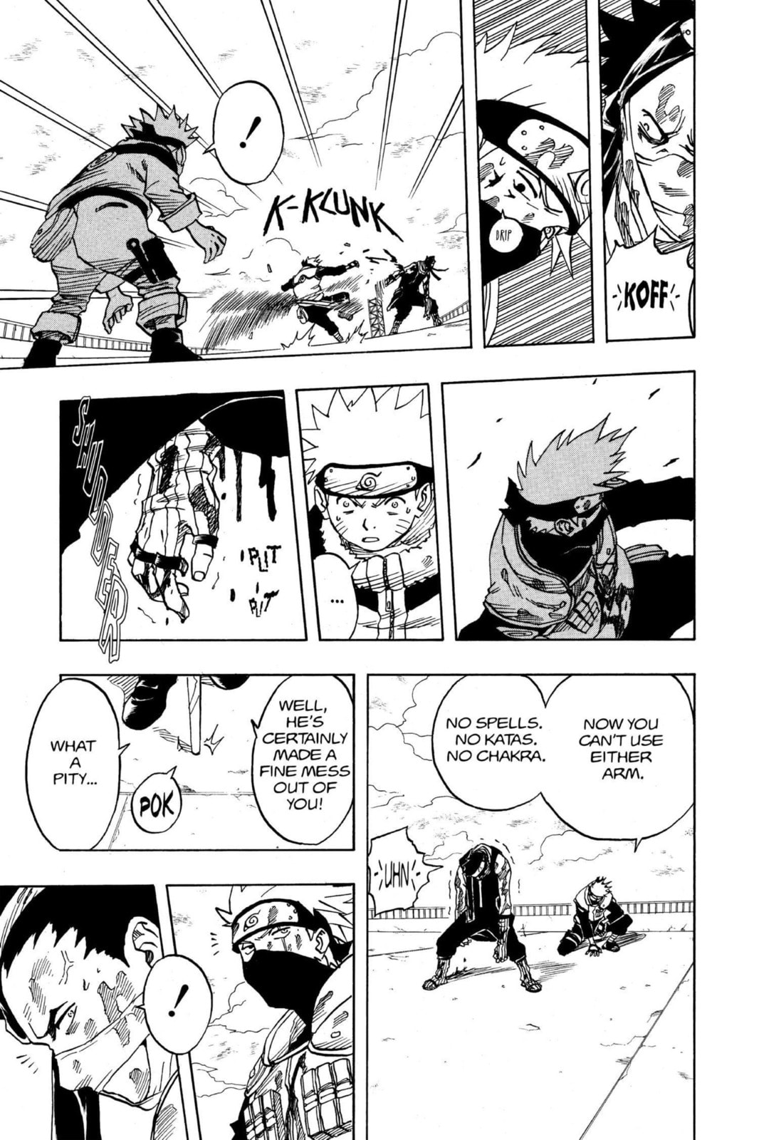 Naruto, chapter 32, page 3