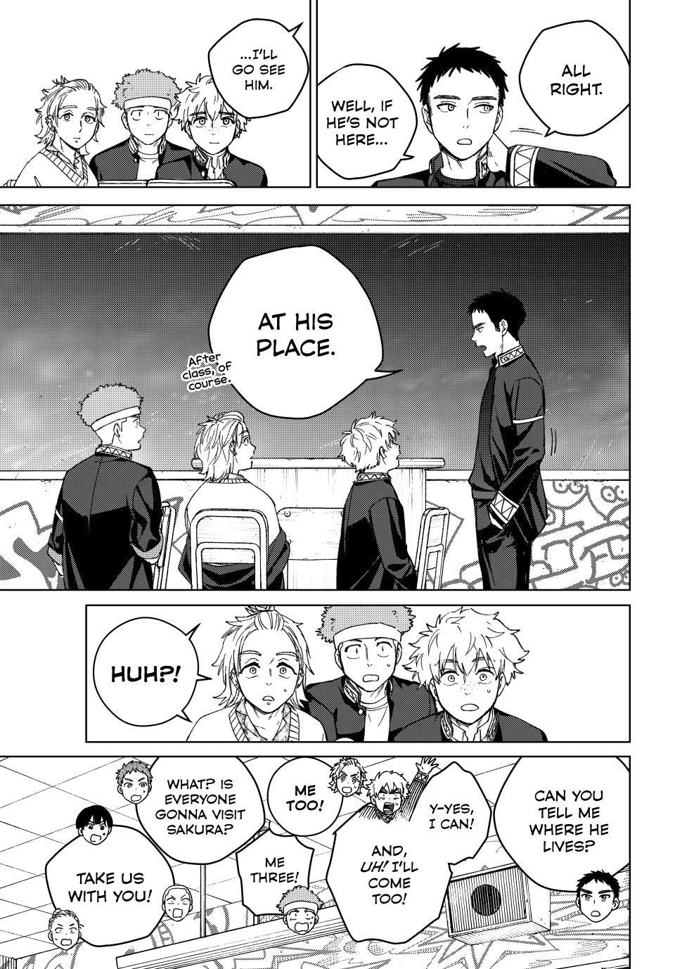Wind Breaker, chapter 218, image 19