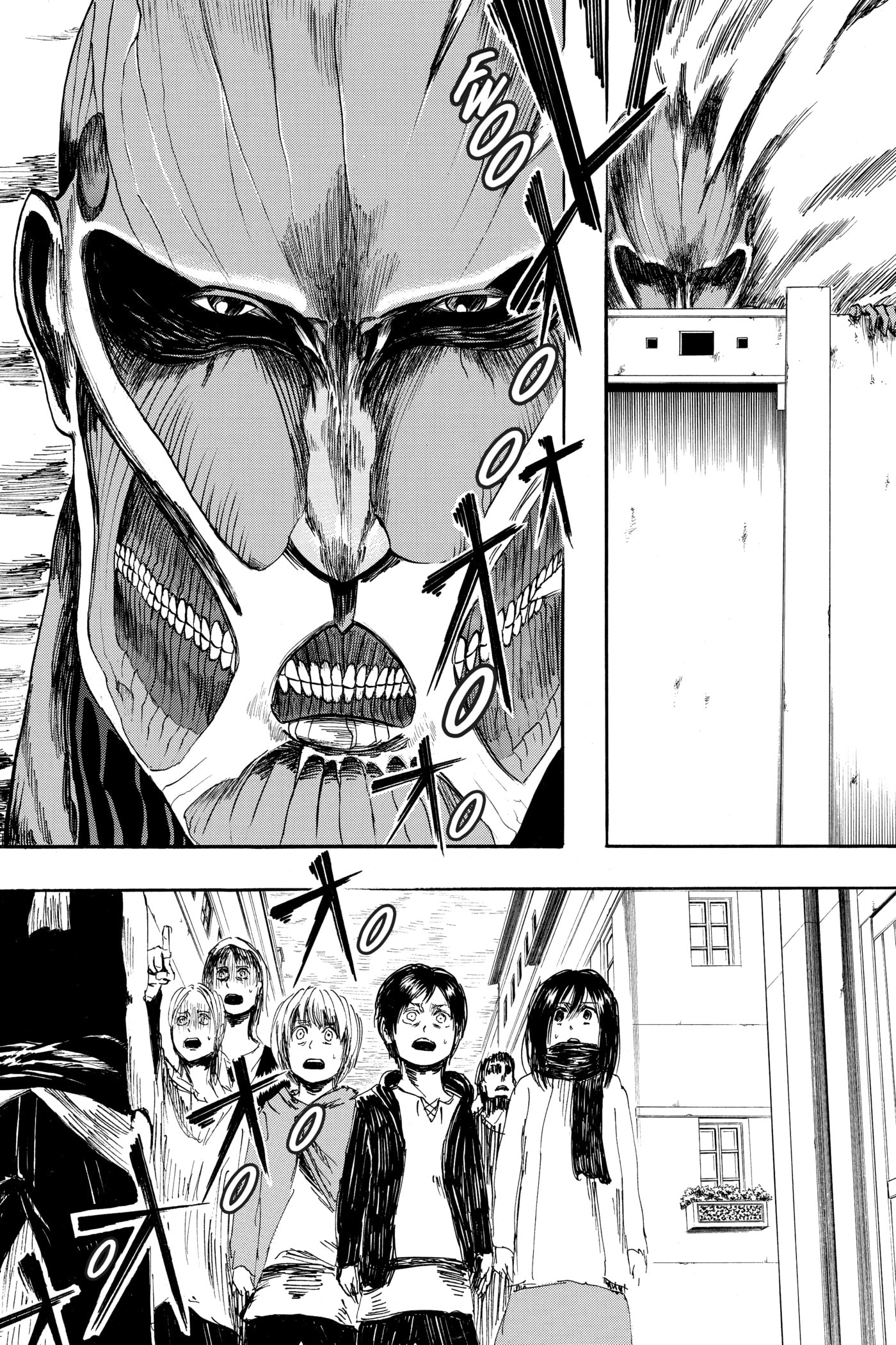 Attack on Titan, chapter 2, image 4
