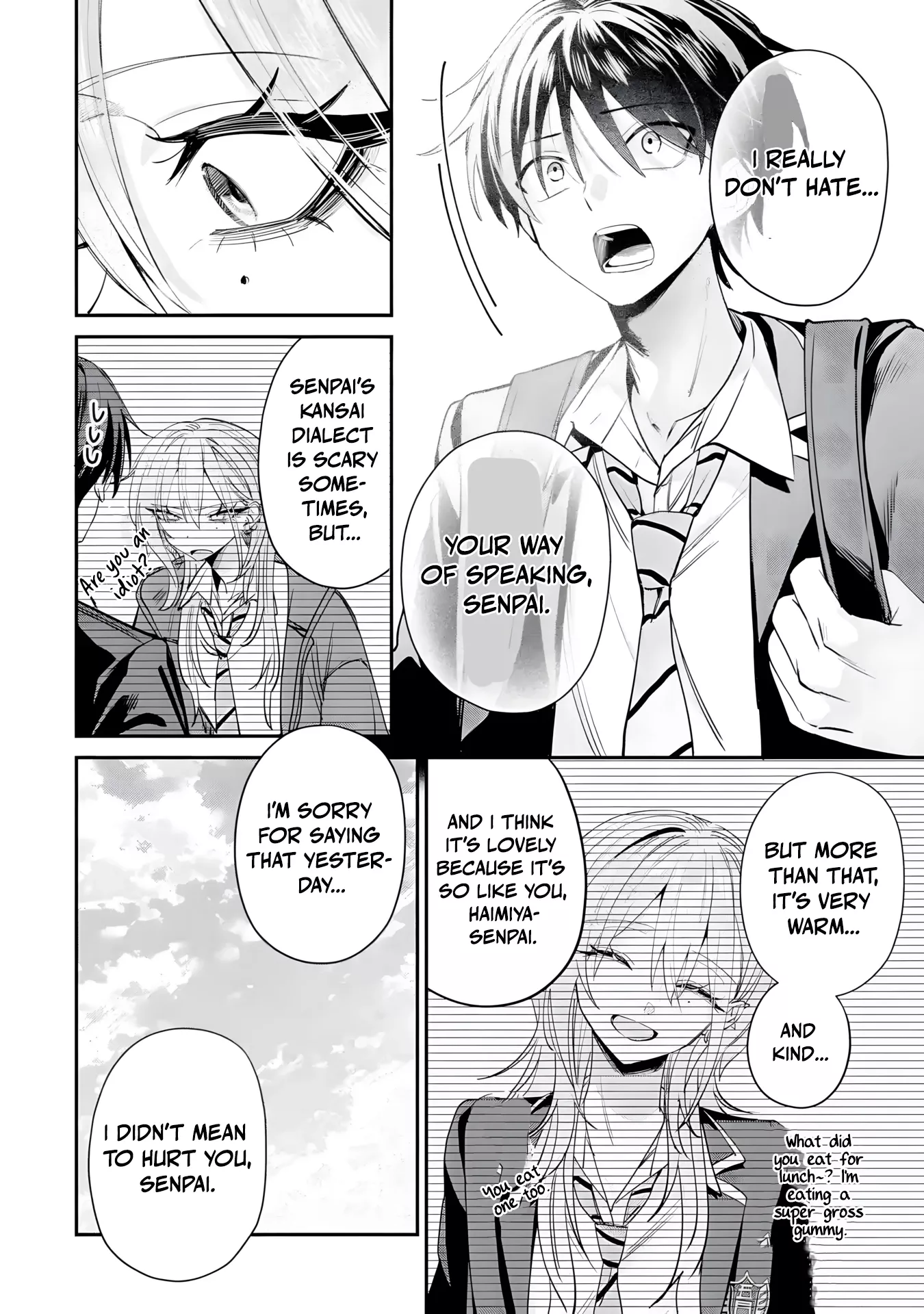 Haimiya-senpai wa Kowakute Kawaii, chapter 18, image 13