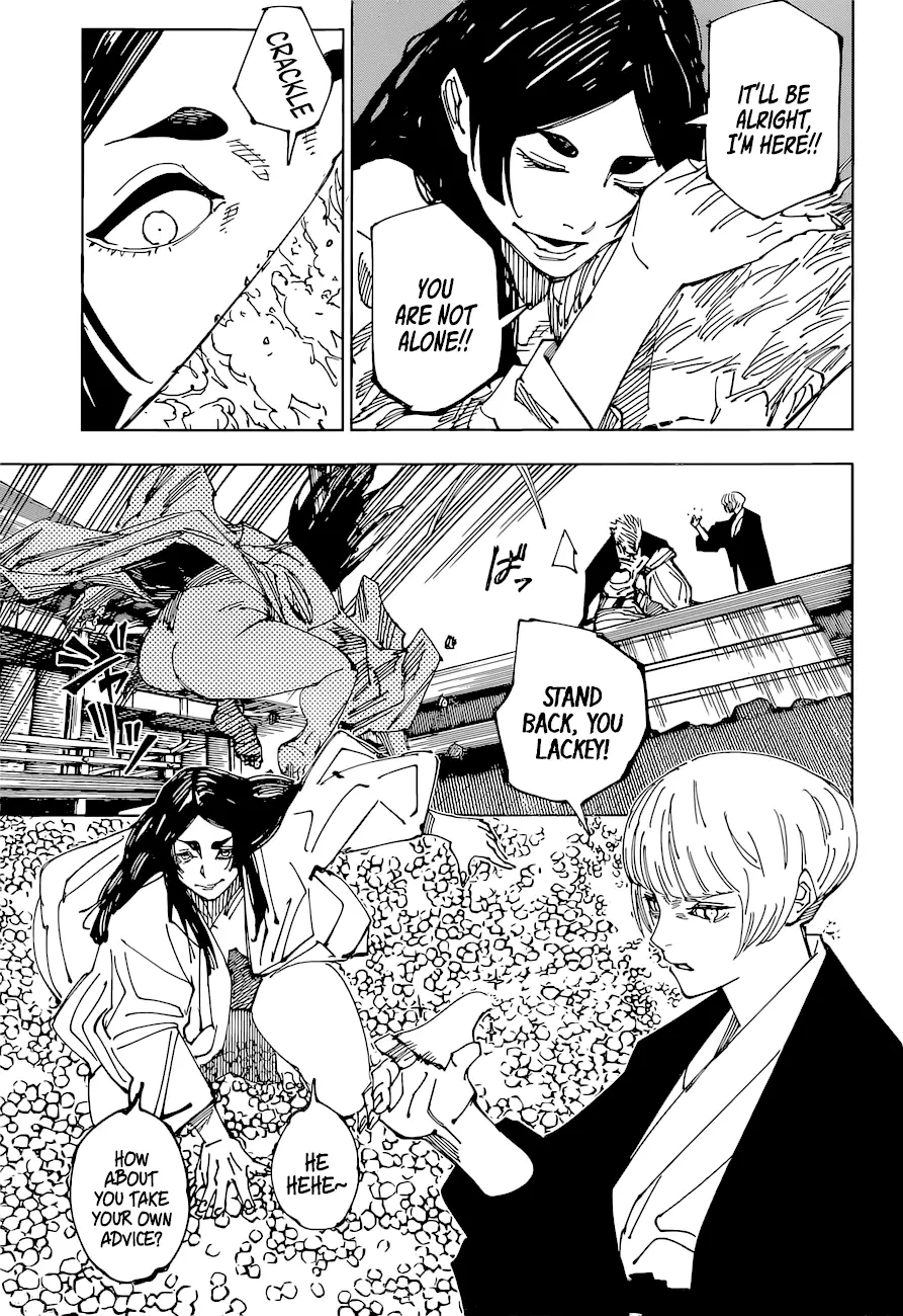 Jujutsu Kaisen, chapter 219, image 8