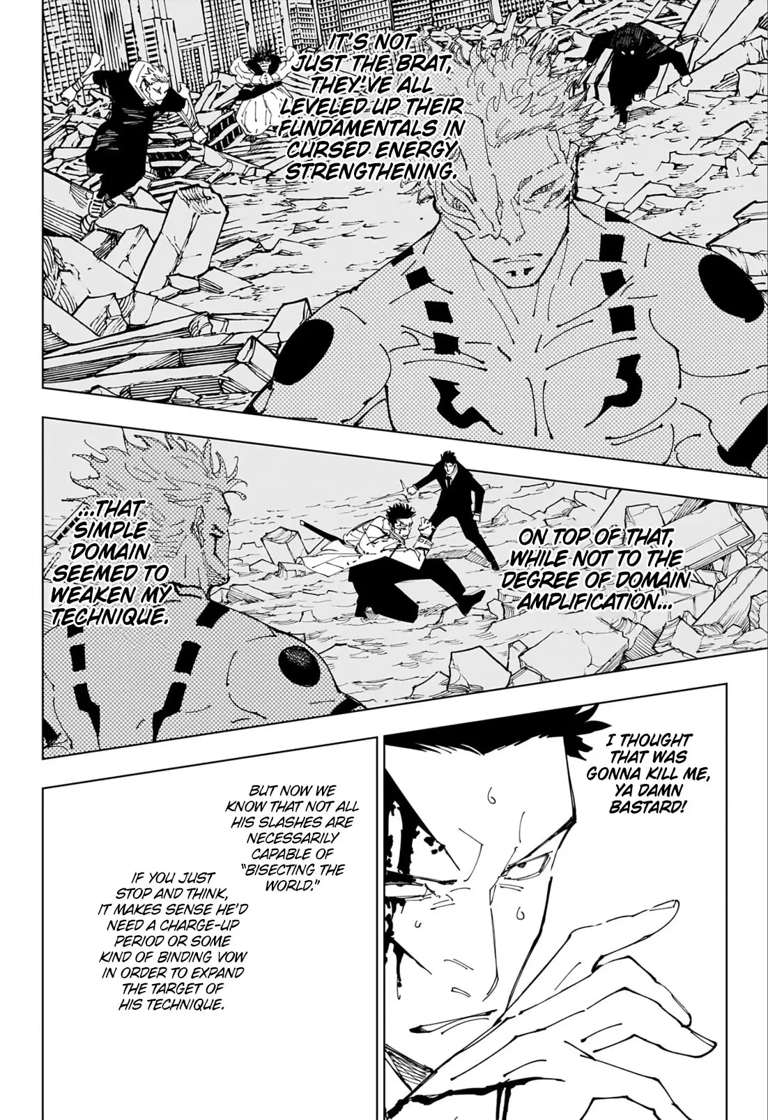 Jujutsu Kaisen, chapter 246, image 4