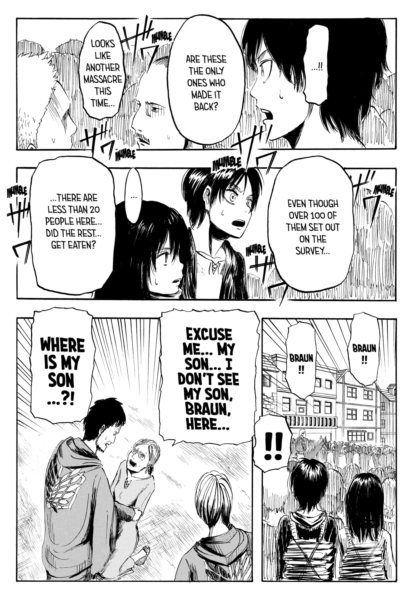 Attack on Titan, chapter 1, page 28