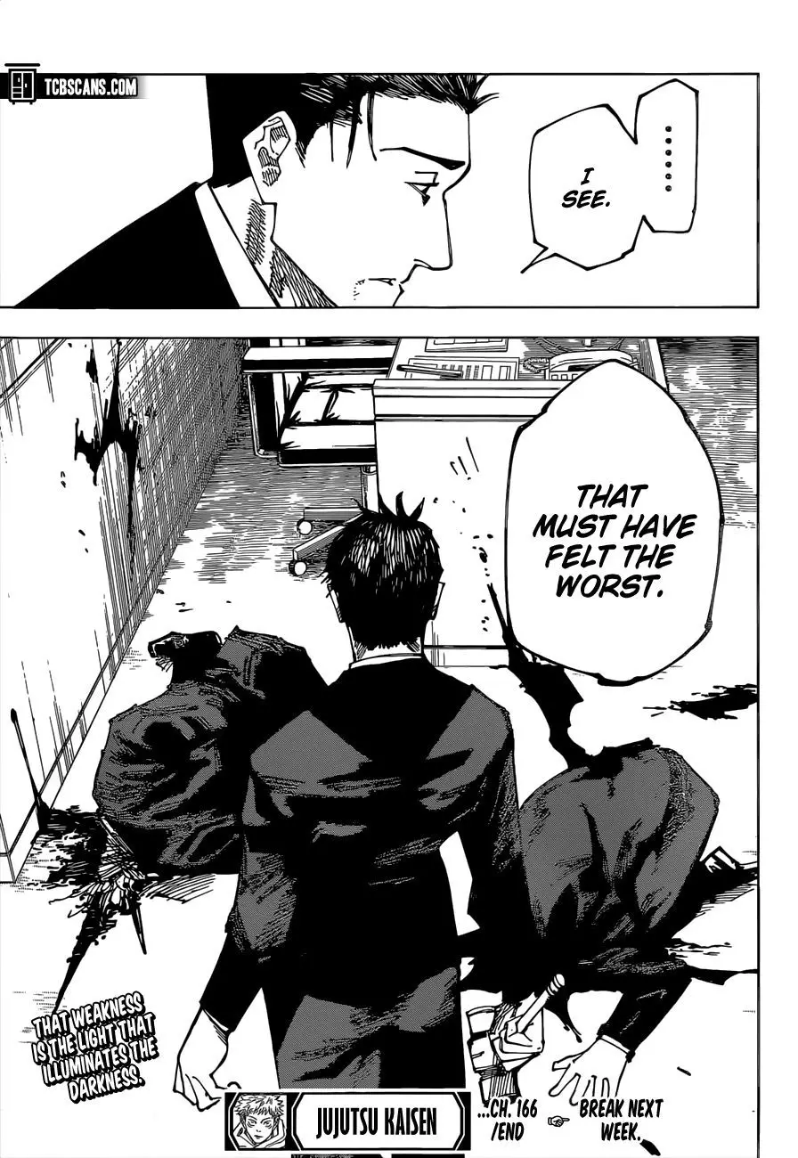 Jujutsu Kaisen, chapter 166, image 20
