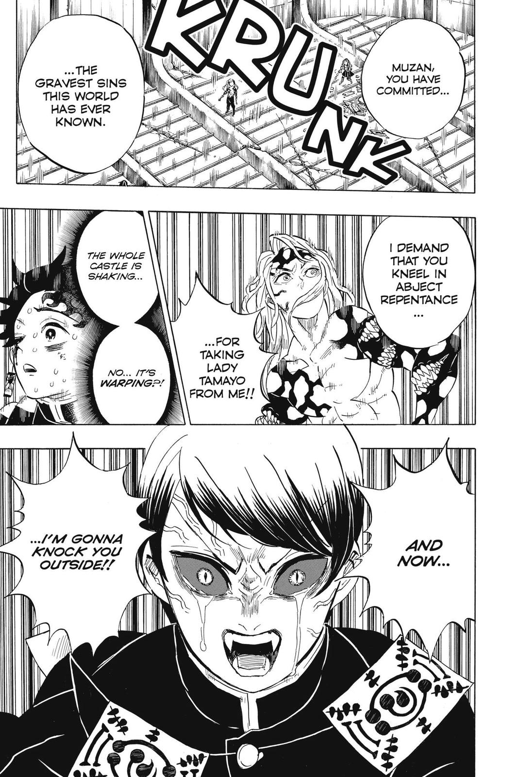 Demon Slayer: Kimetsu no Yaiba, chapter 182, image 22