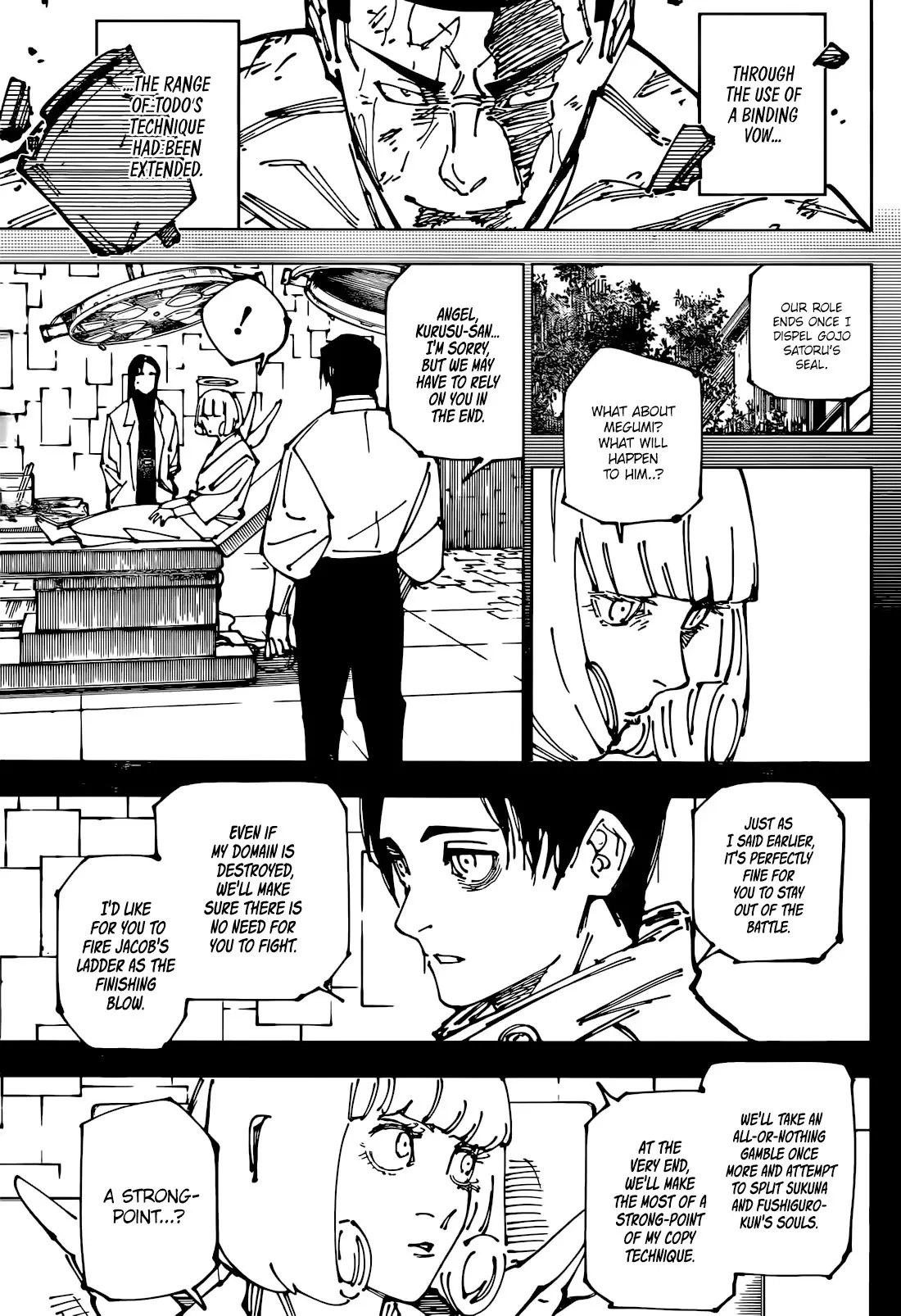 Jujutsu Kaisen, chapter 263, image 16