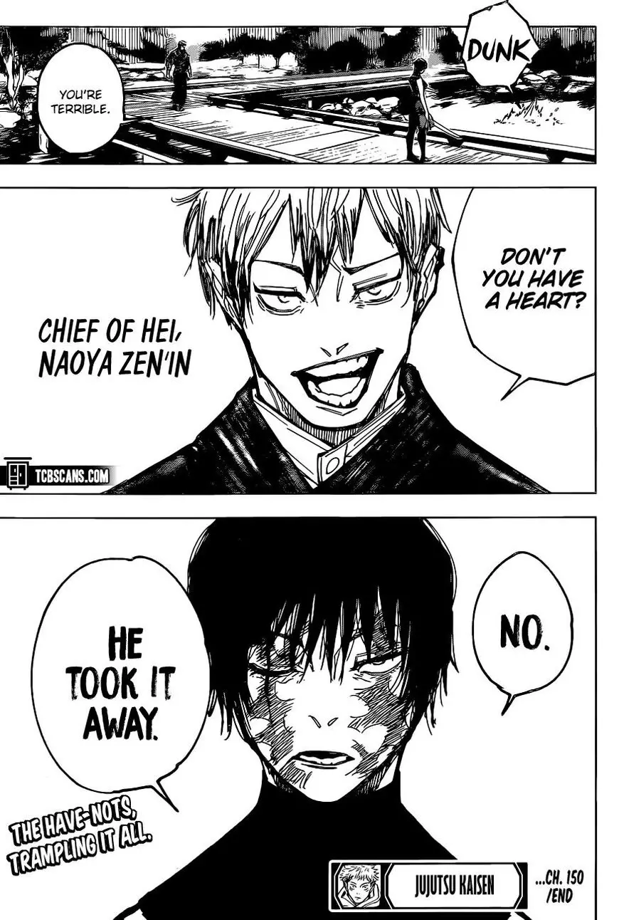 Jujutsu Kaisen, chapter 150, image 22