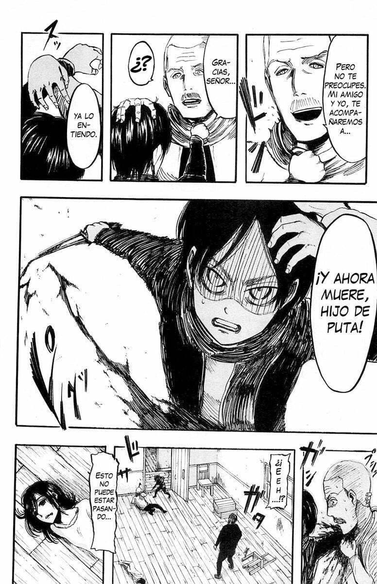 Attack on Titan, chapter 6, page 14