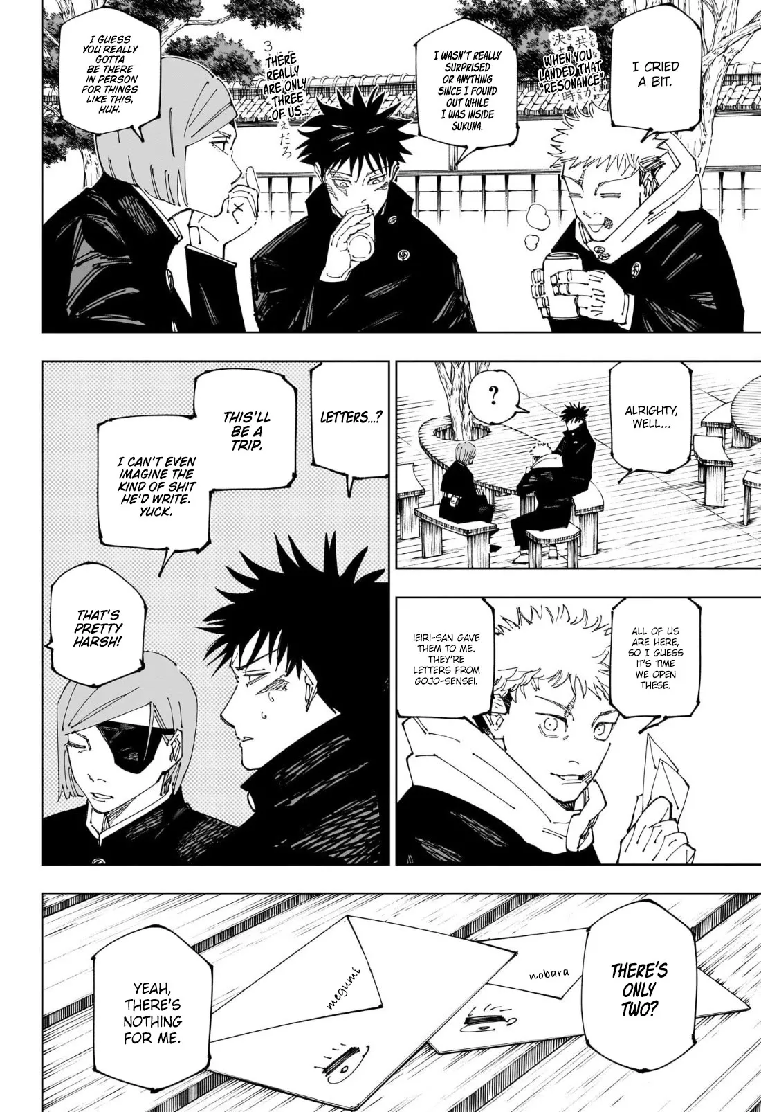 Jujutsu Kaisen, chapter 268, image 14