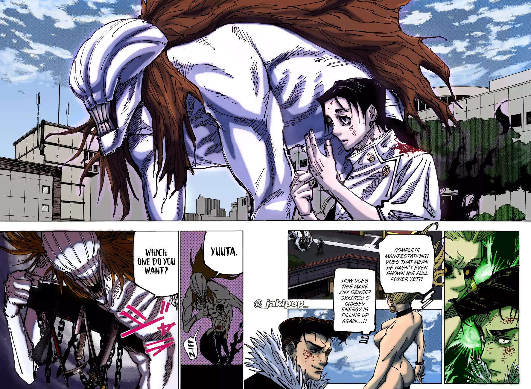 Jujutsu Kaisen, chapter 178, image 20