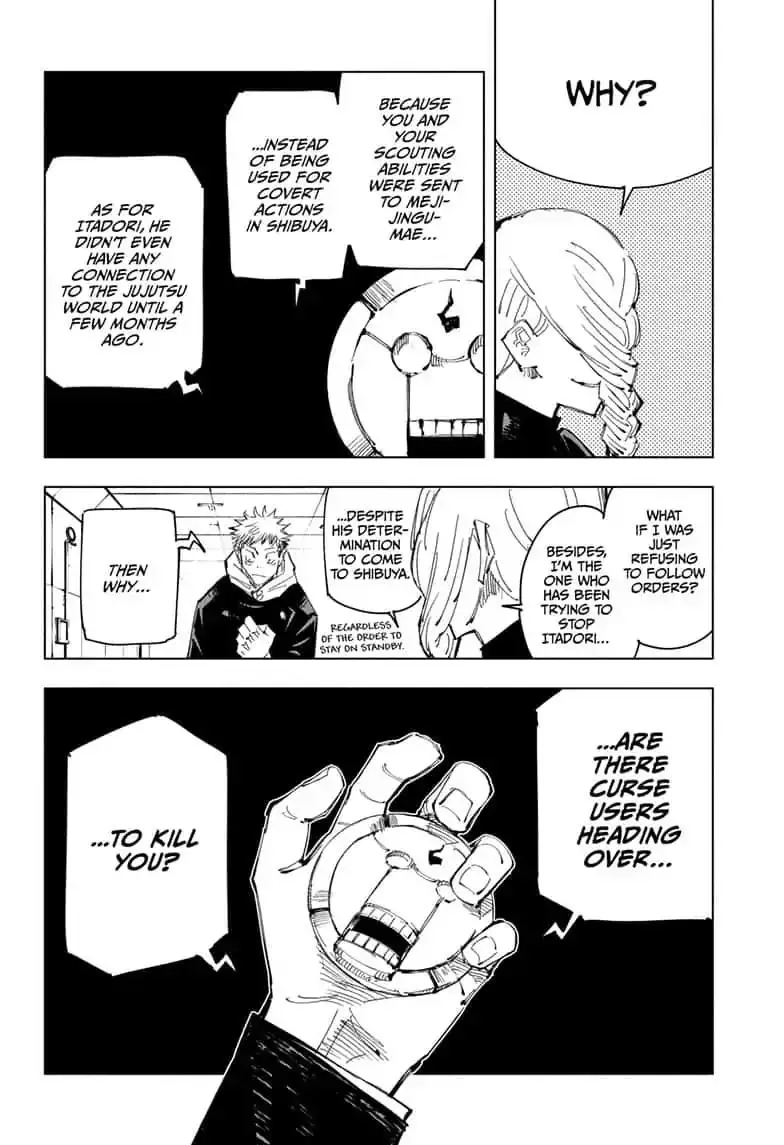 Jujutsu Kaisen, chapter 91, image 8