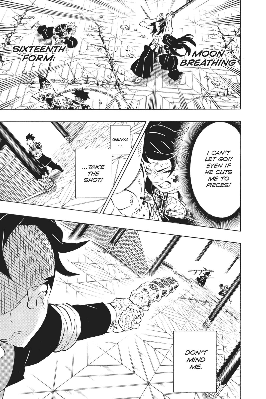 Demon Slayer: Kimetsu no Yaiba, chapter 173, image 17