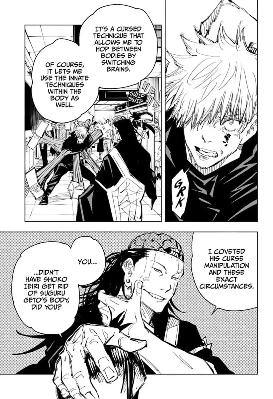 Jujutsu Kaisen, chapter 90, image 17