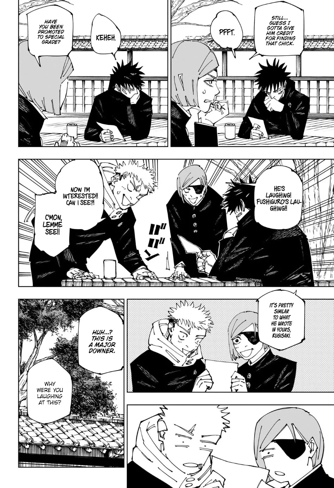 Jujutsu Kaisen, chapter 268, image 16