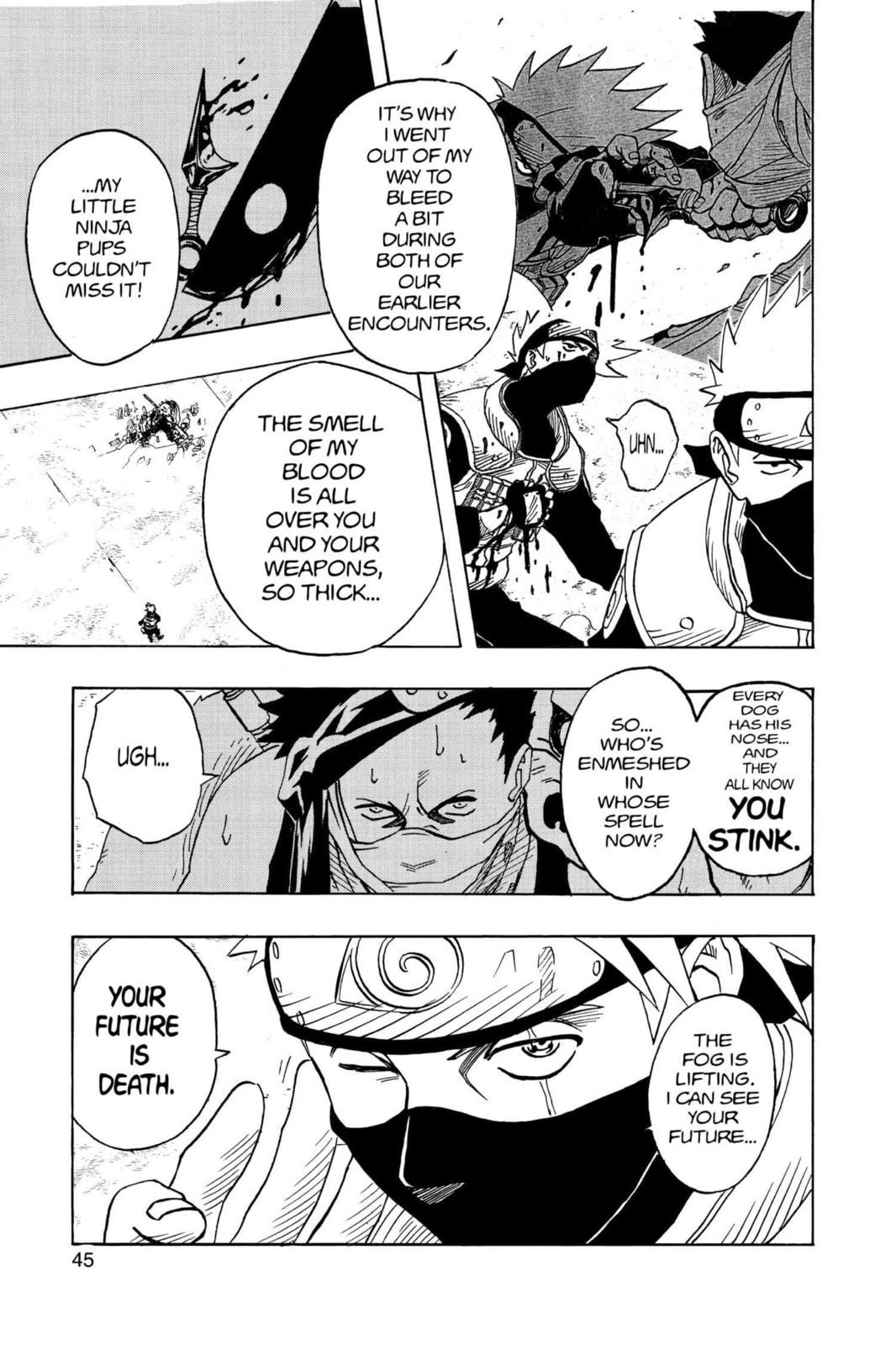 Naruto, chapter 29, page 19