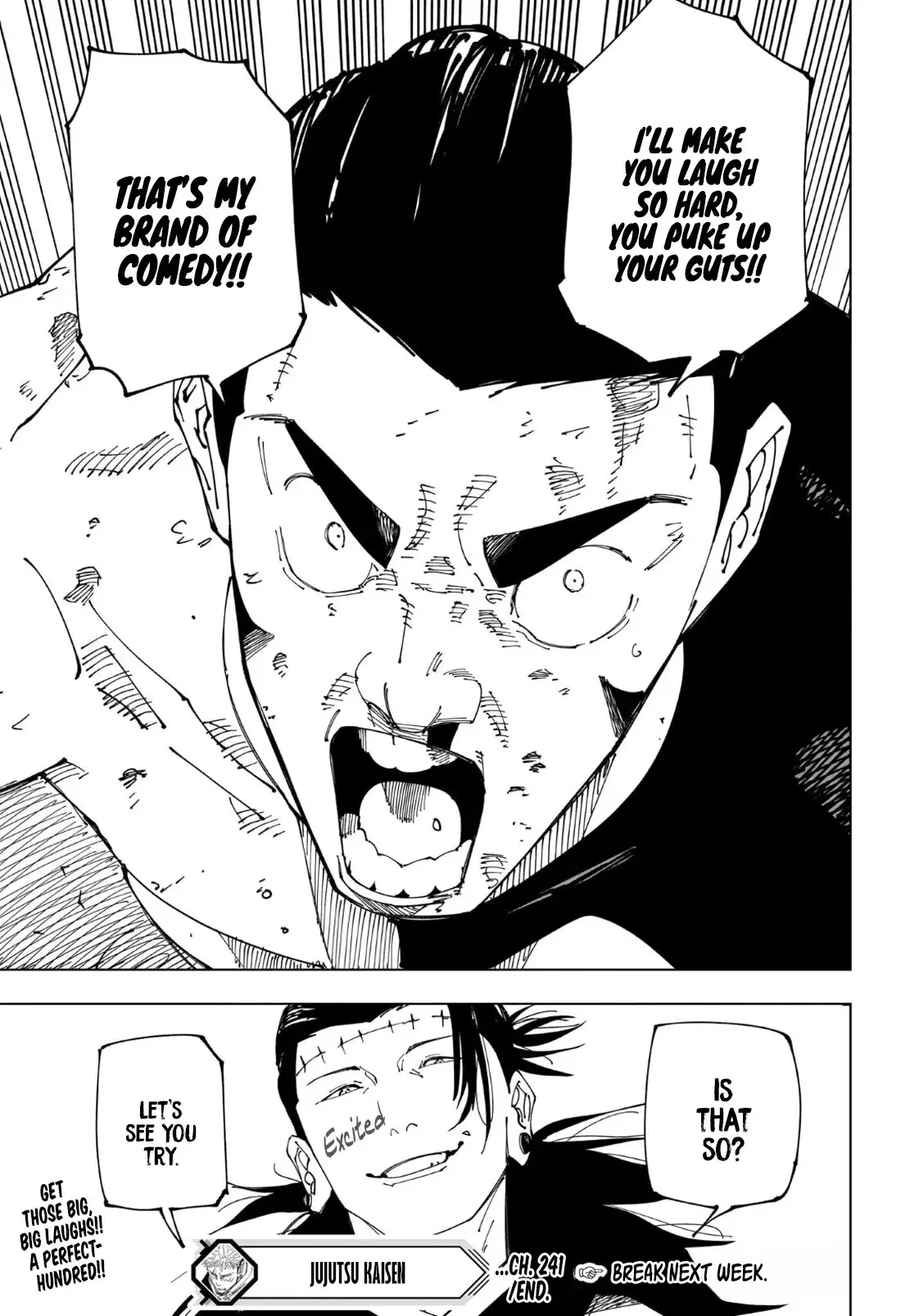 Jujutsu Kaisen, chapter 241, image 20