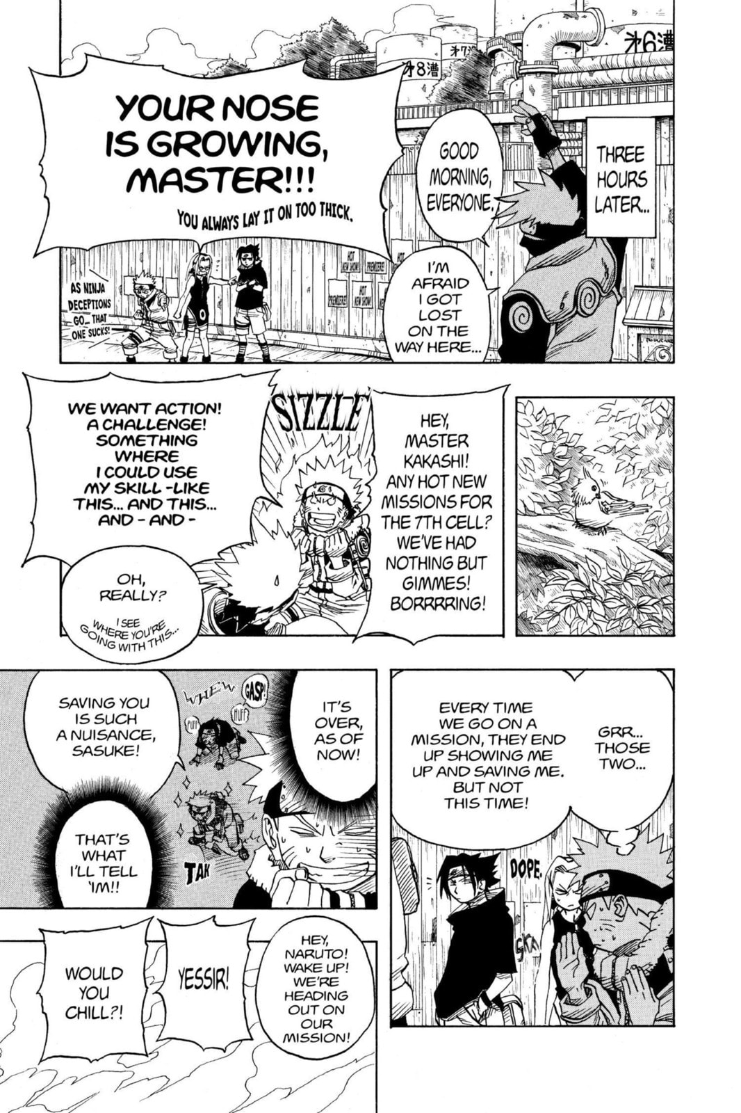 Naruto, chapter 34, page 4