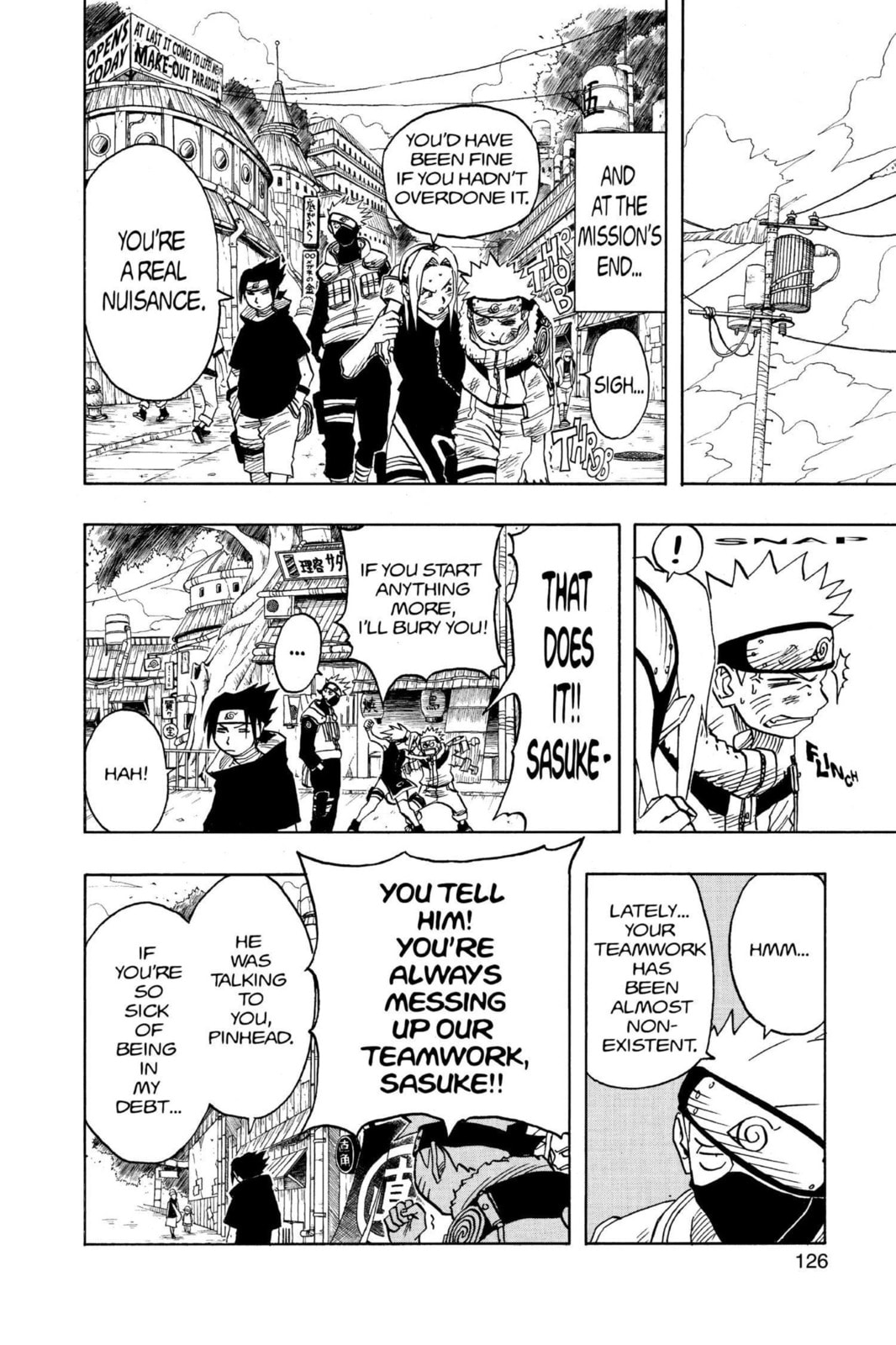 Naruto, chapter 34, page 5