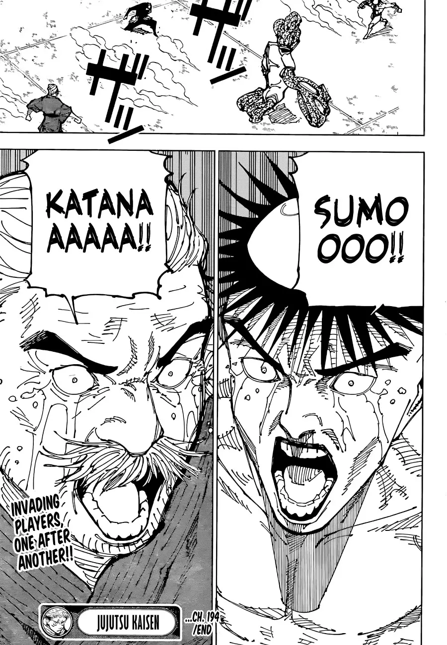 Jujutsu Kaisen, chapter 194, image 20