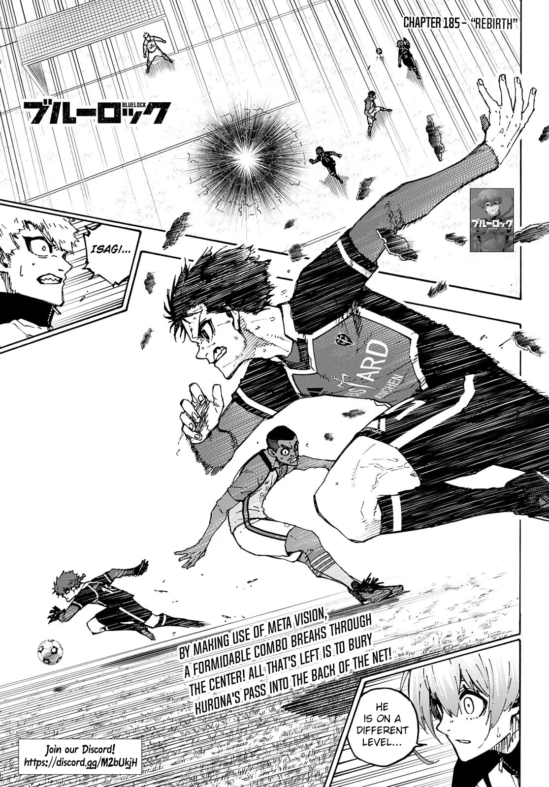 Blue Lock, chapter 185, image 2