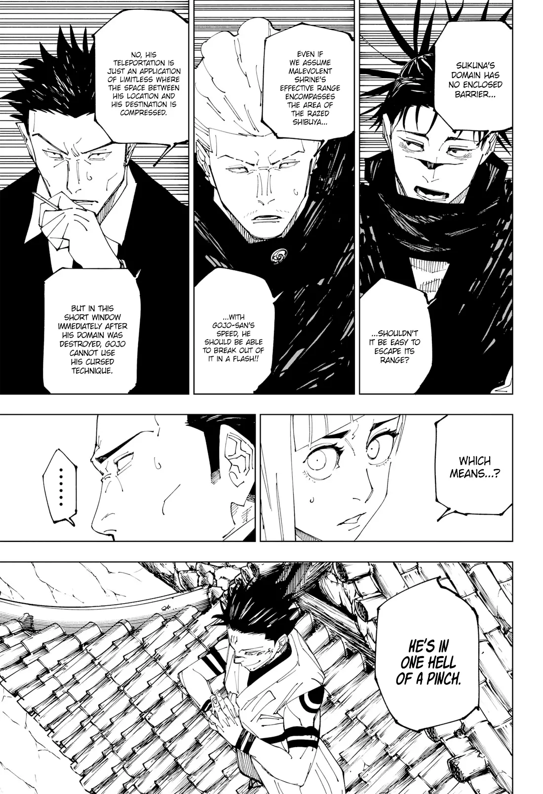 Jujutsu Kaisen, chapter 226, image 4