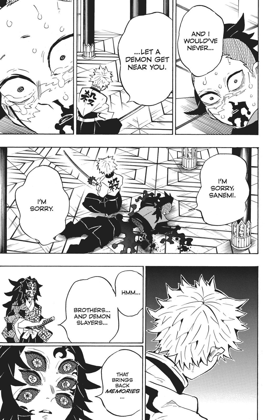Demon Slayer: Kimetsu no Yaiba, chapter 166, image 15