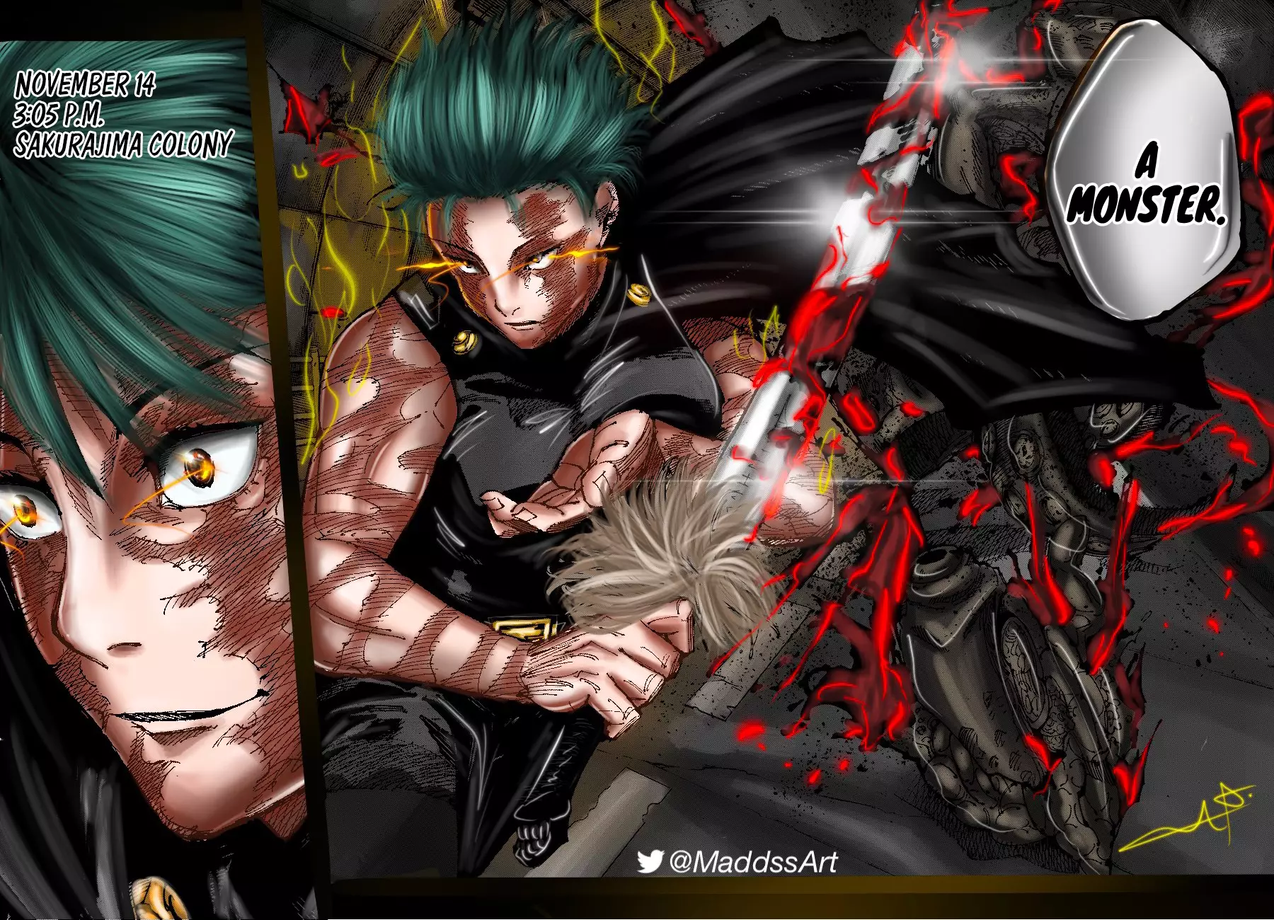 Jujutsu Kaisen, chapter 190, image 21