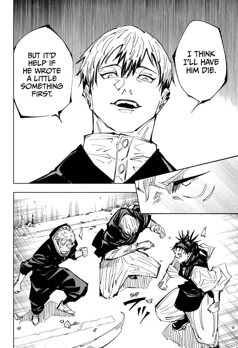 Jujutsu Kaisen, chapter 139, image 14