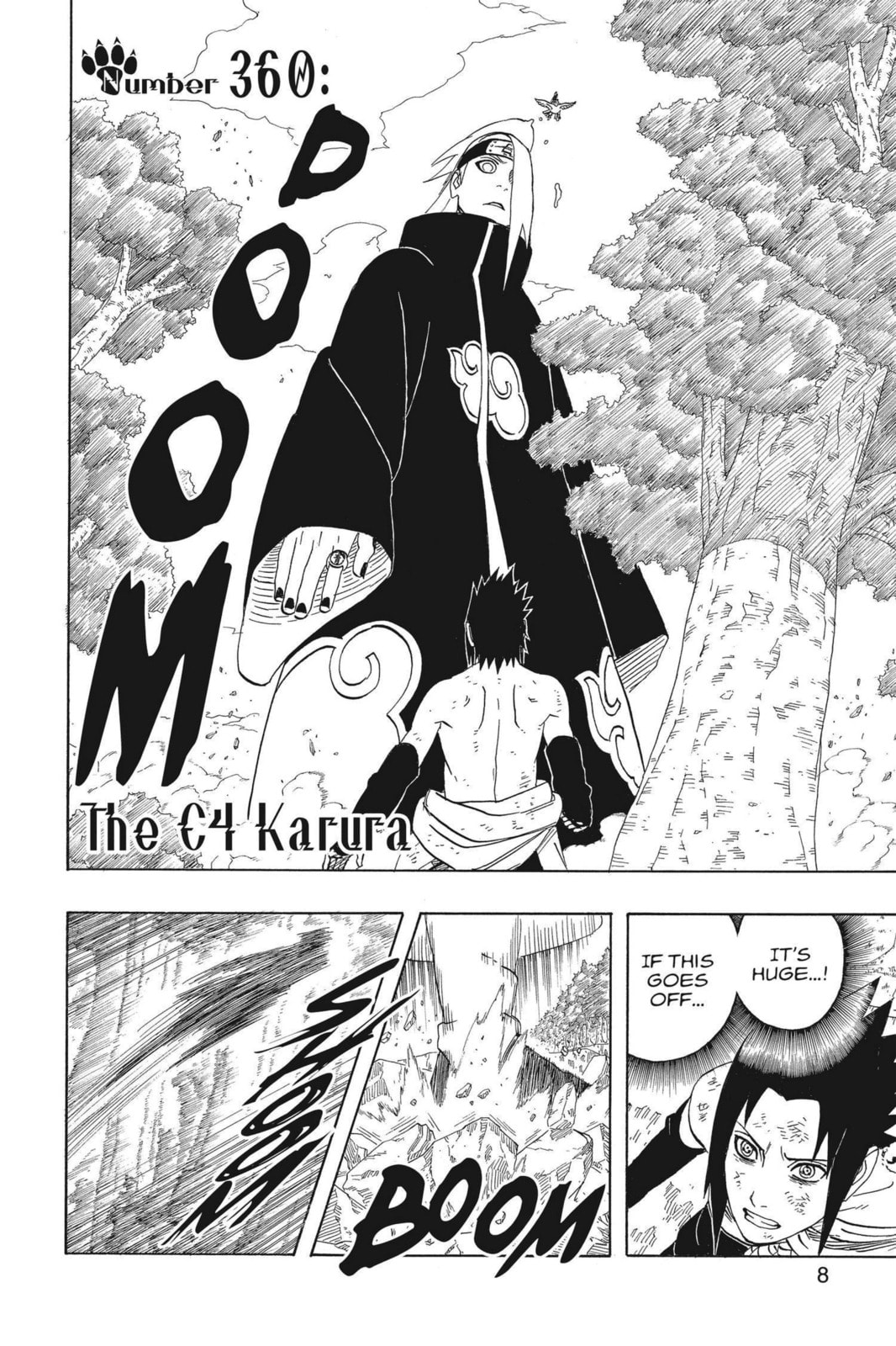 Naruto, chapter 360, image 2