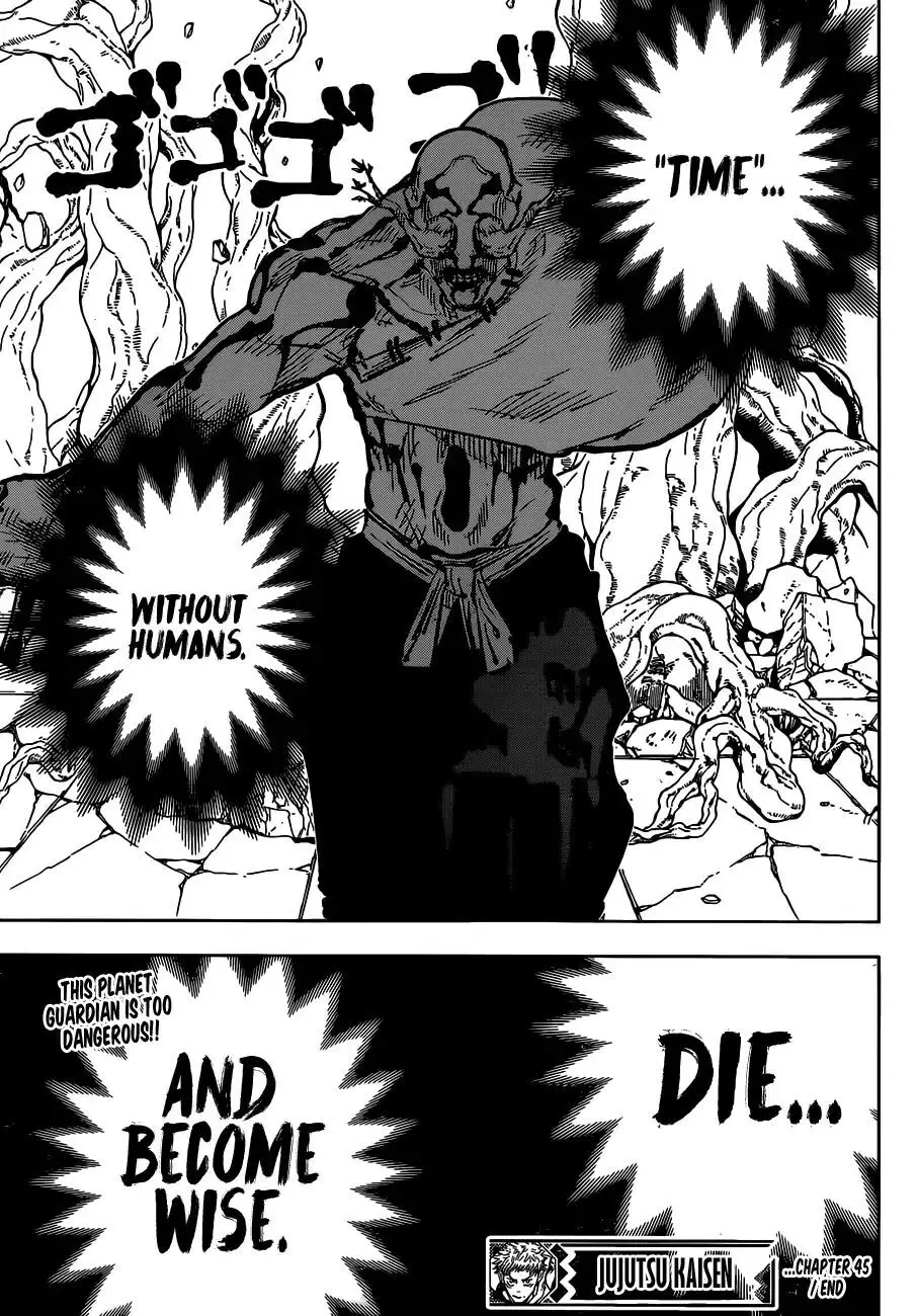 Jujutsu Kaisen, chapter 45, image 19