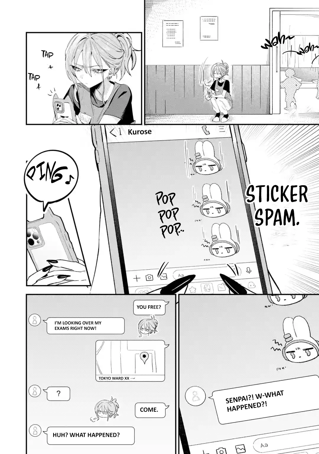 Haimiya-senpai wa Kowakute Kawaii, chapter 28, image 9