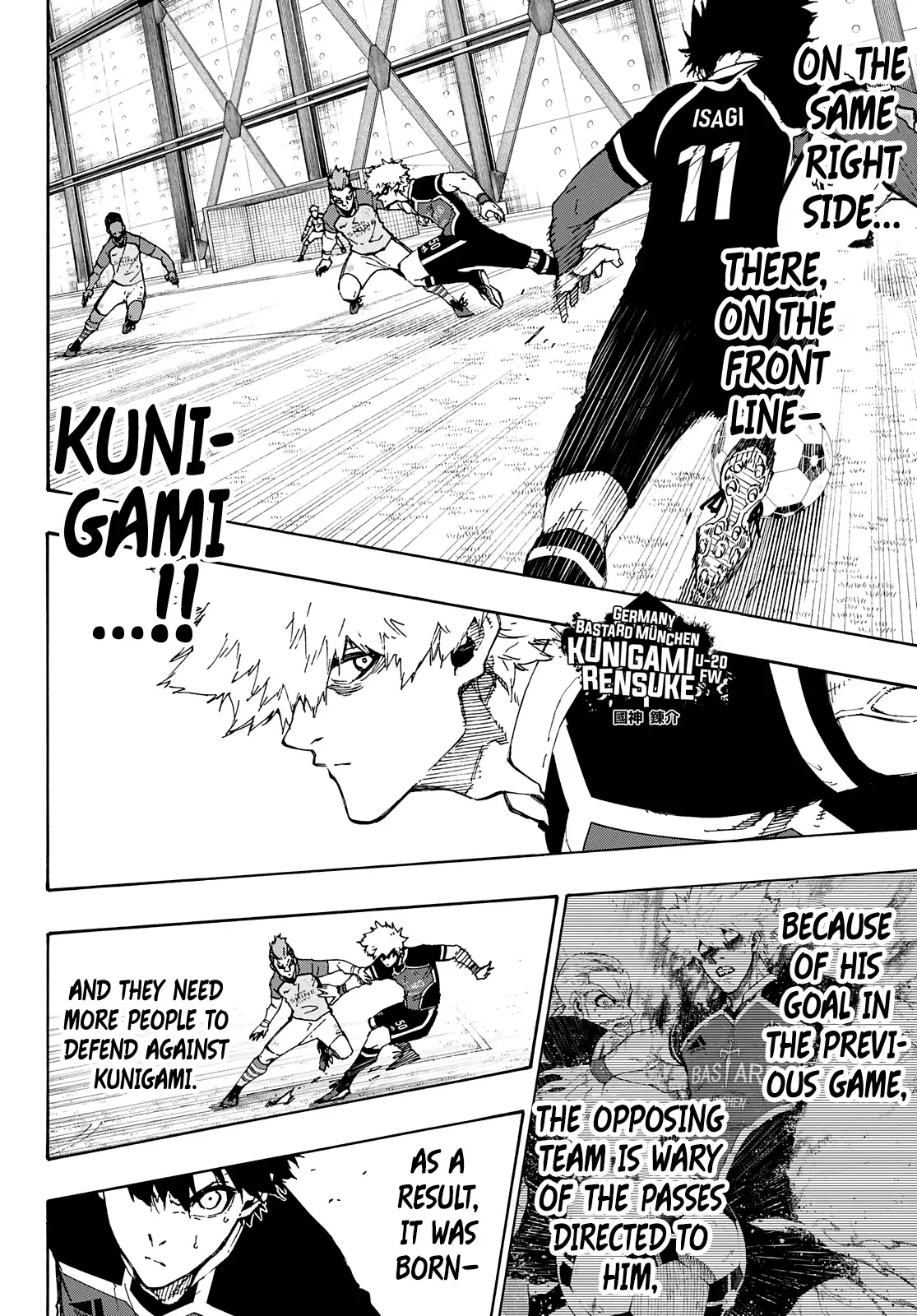 Blue Lock, chapter 178, image 3