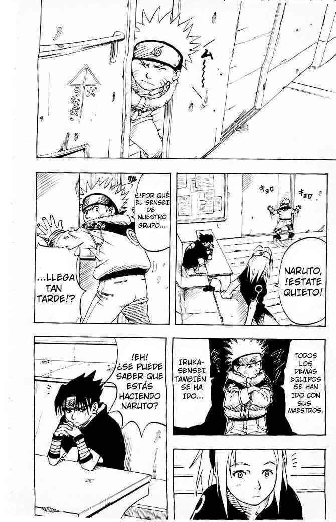 Naruto, chapter 4, page 3