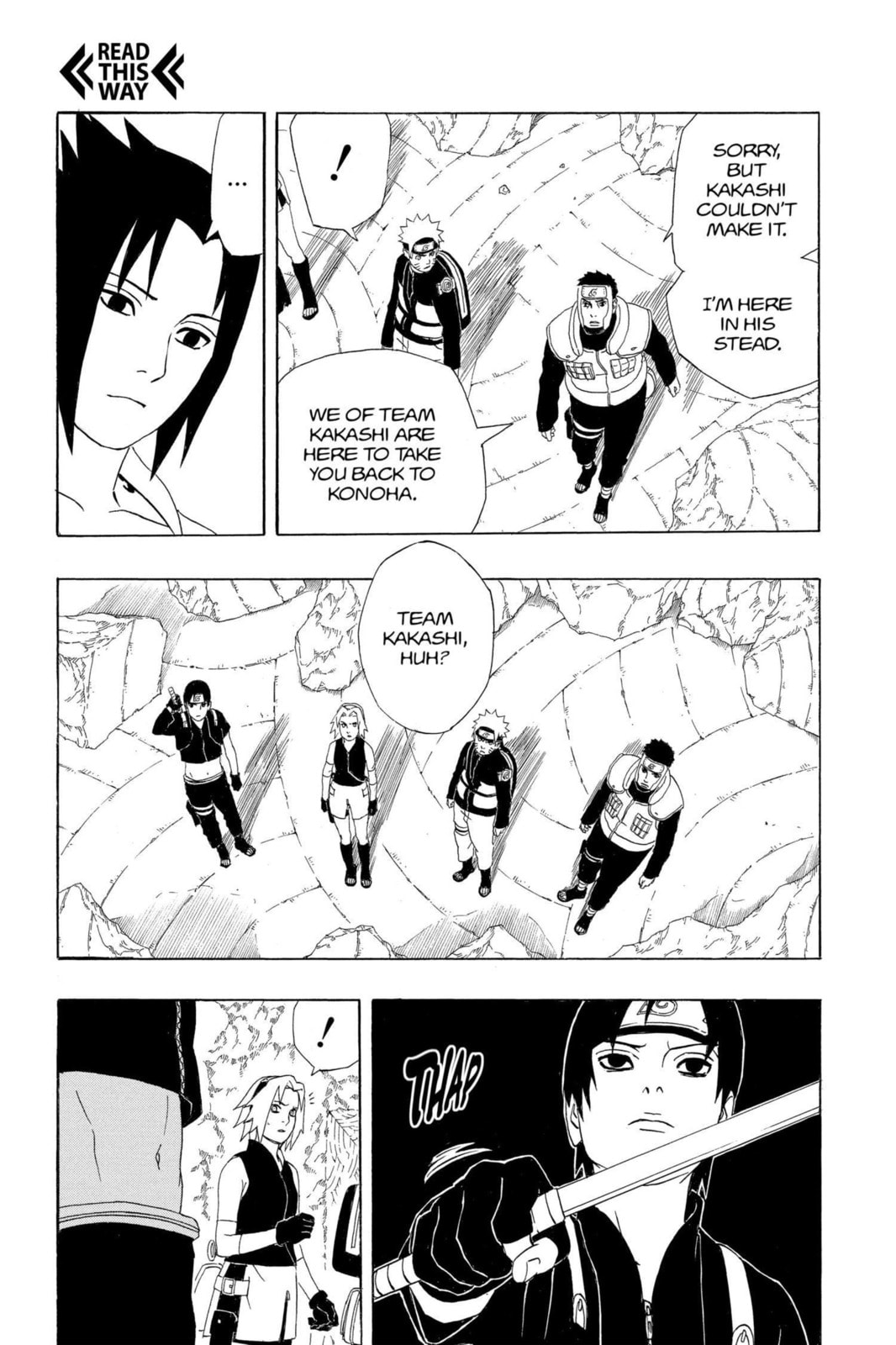 Naruto, chapter 307, image 3