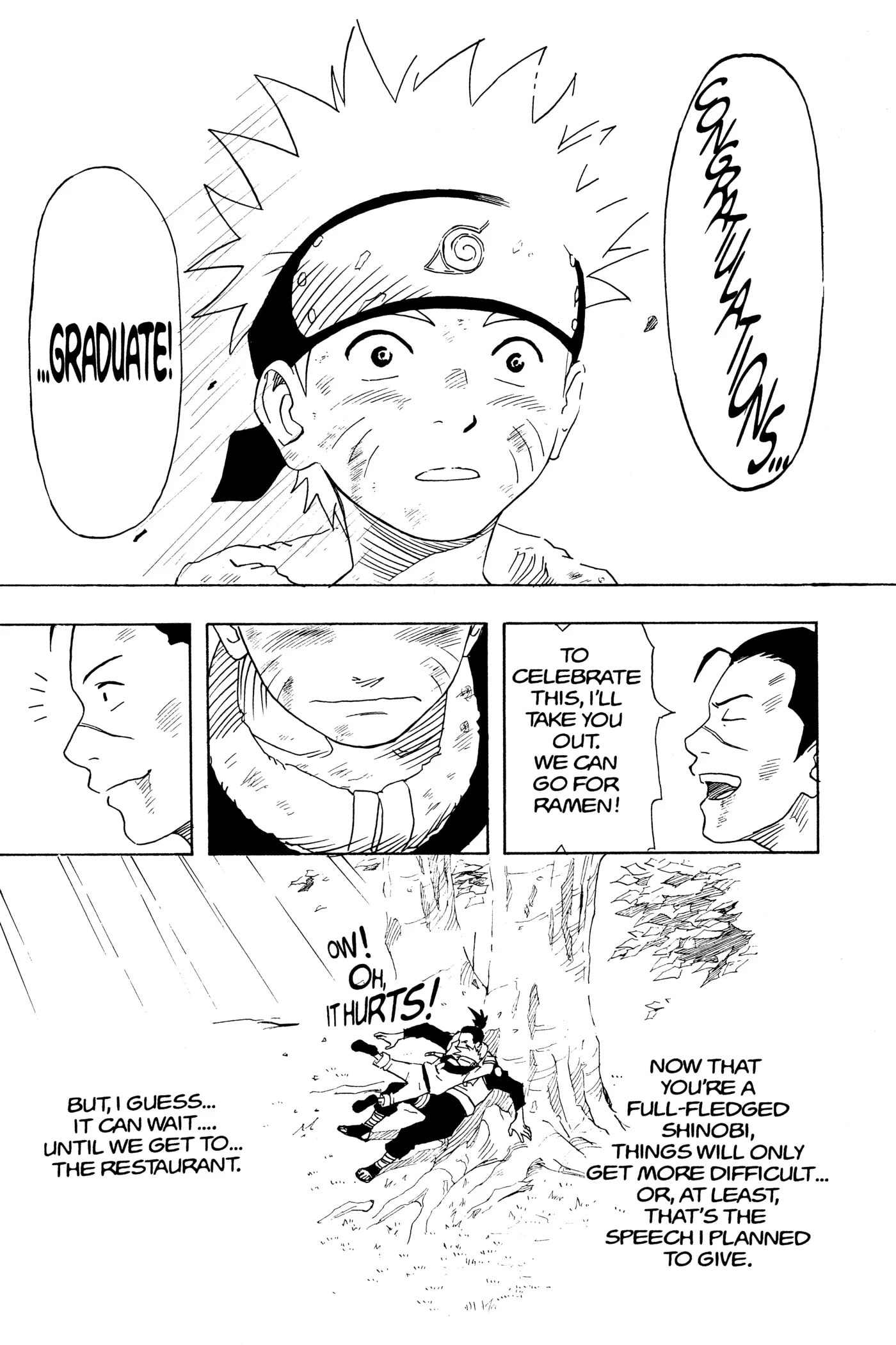 Naruto, chapter 1, page 55