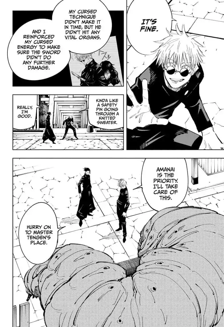 Jujutsu Kaisen, chapter 71, image 4