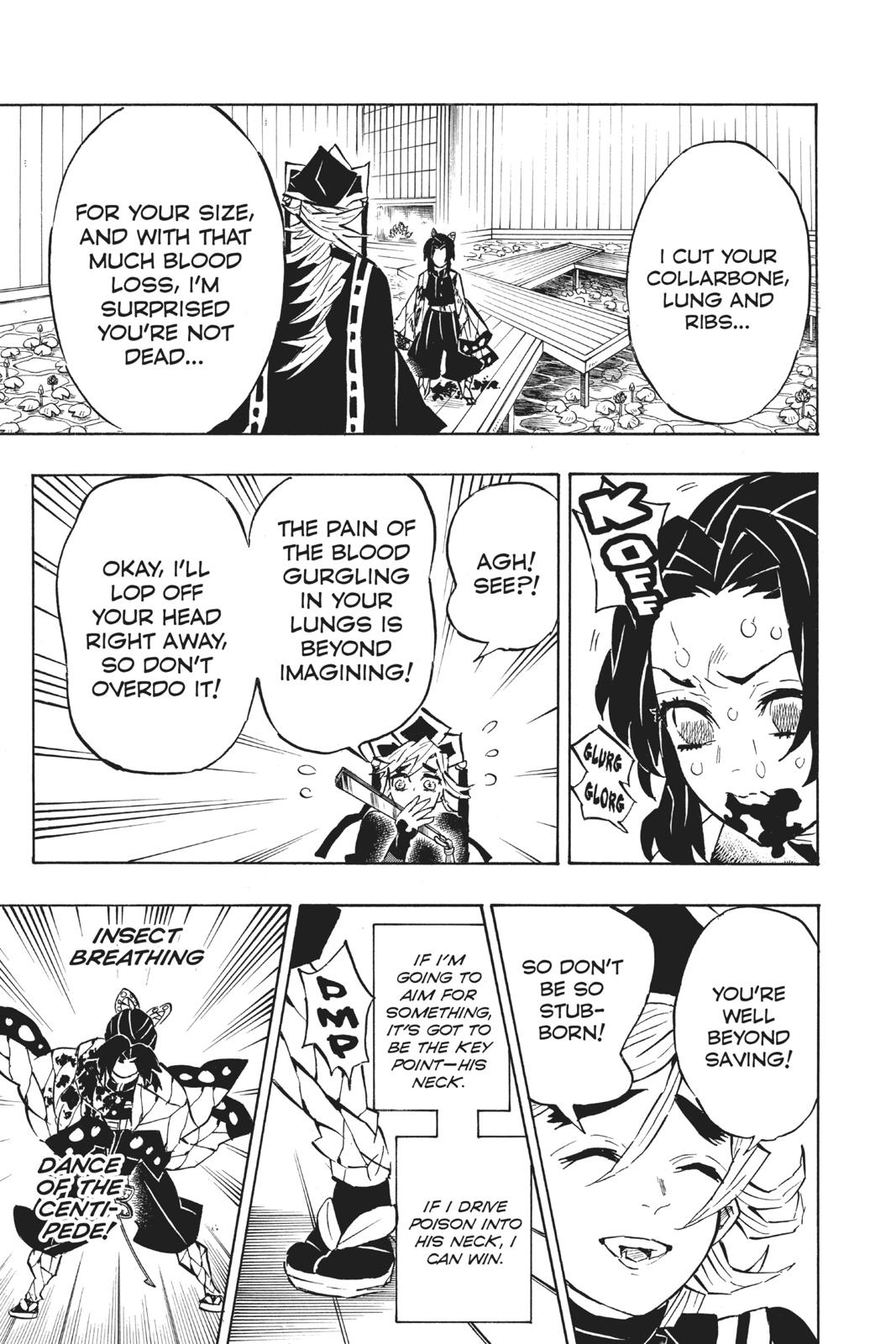 Demon Slayer: Kimetsu no Yaiba, chapter 142, image 15