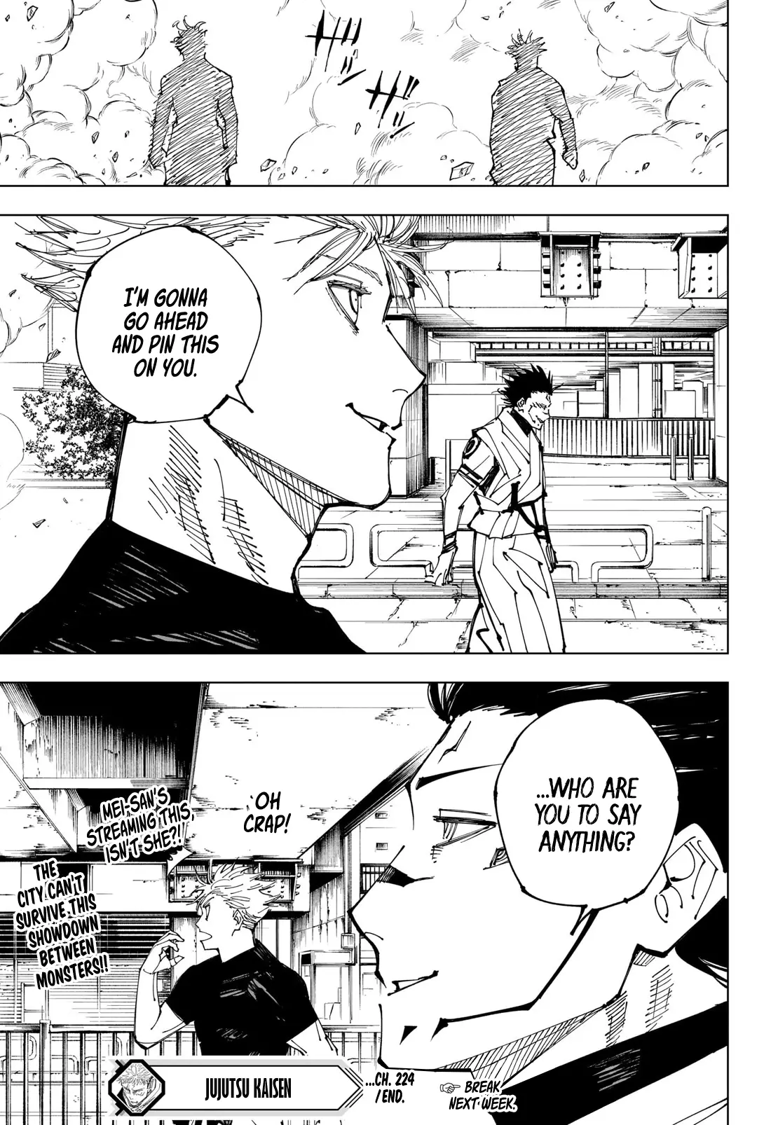 Jujutsu Kaisen, chapter 224, image 20