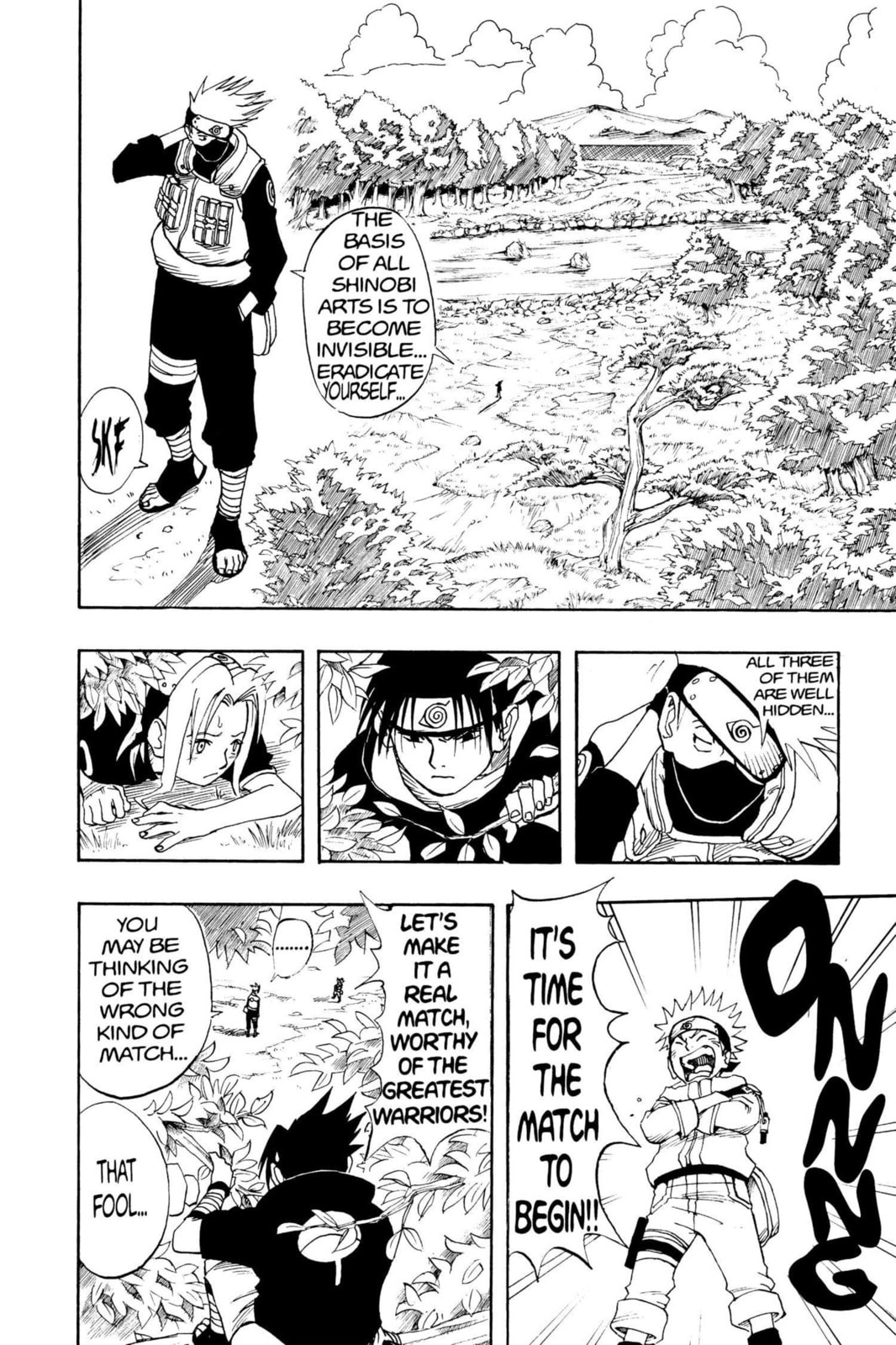 Naruto, chapter 5, page 2