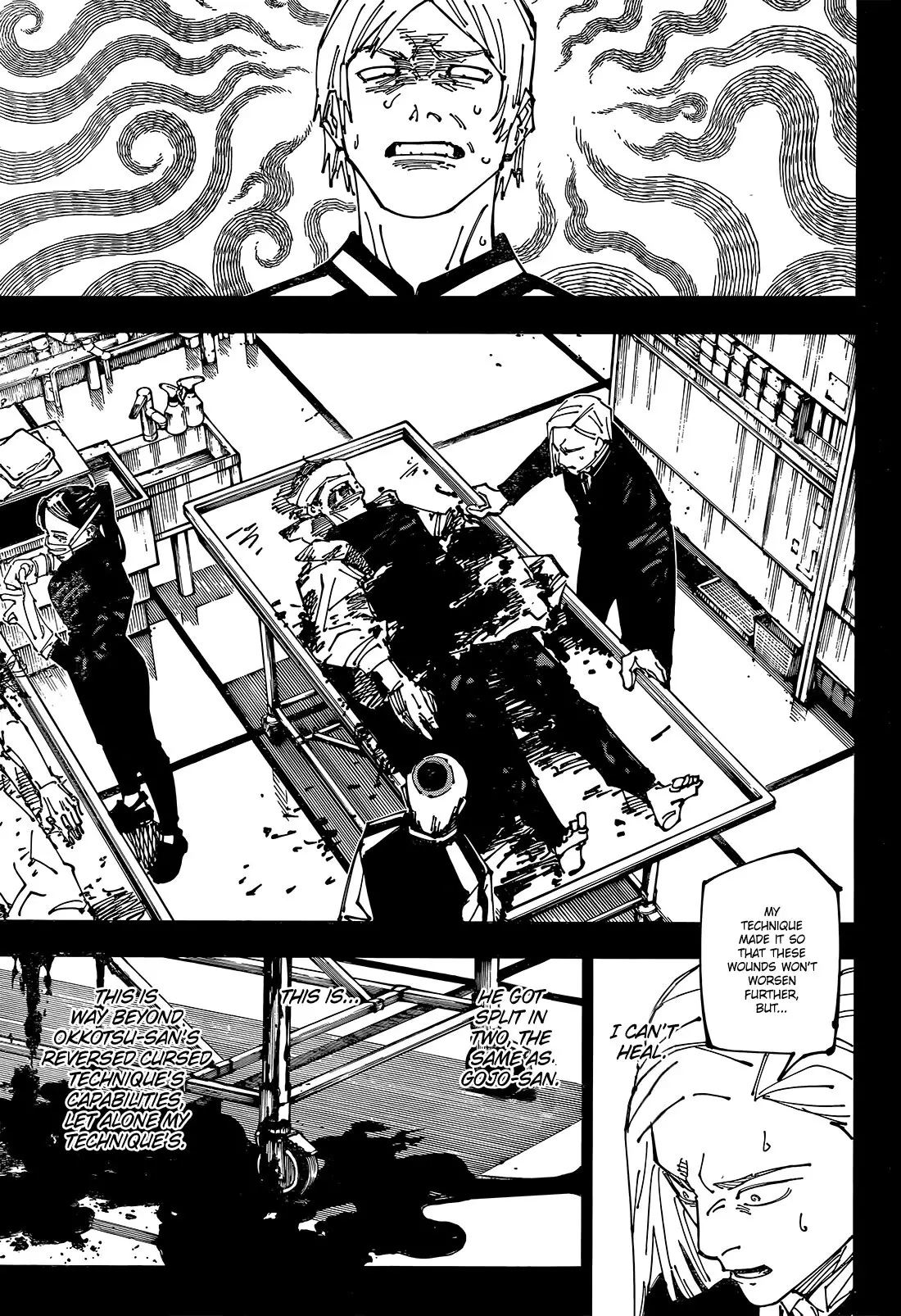 Jujutsu Kaisen, chapter 261, image 14