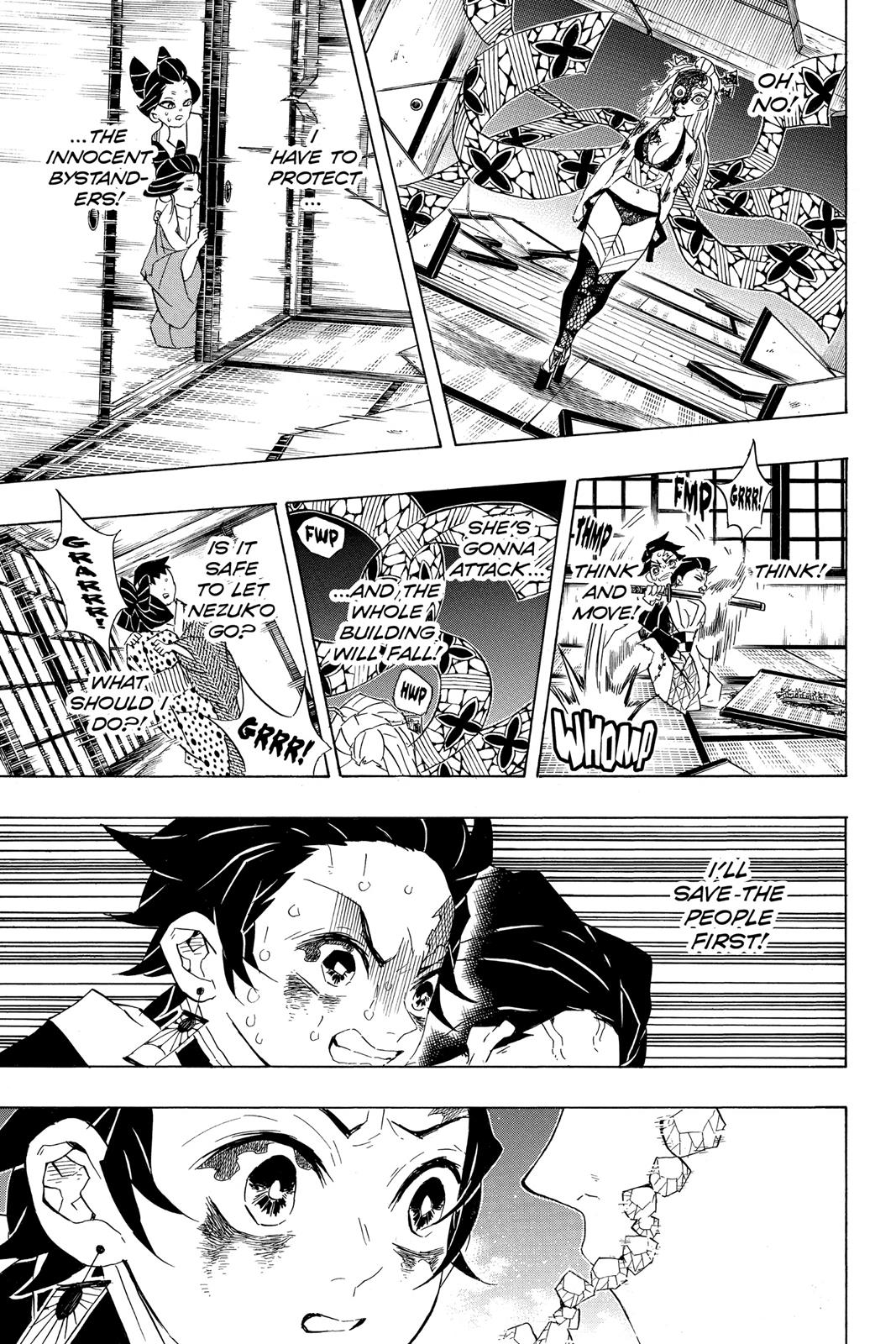 Demon Slayer: Kimetsu no Yaiba, chapter 84, image 17
