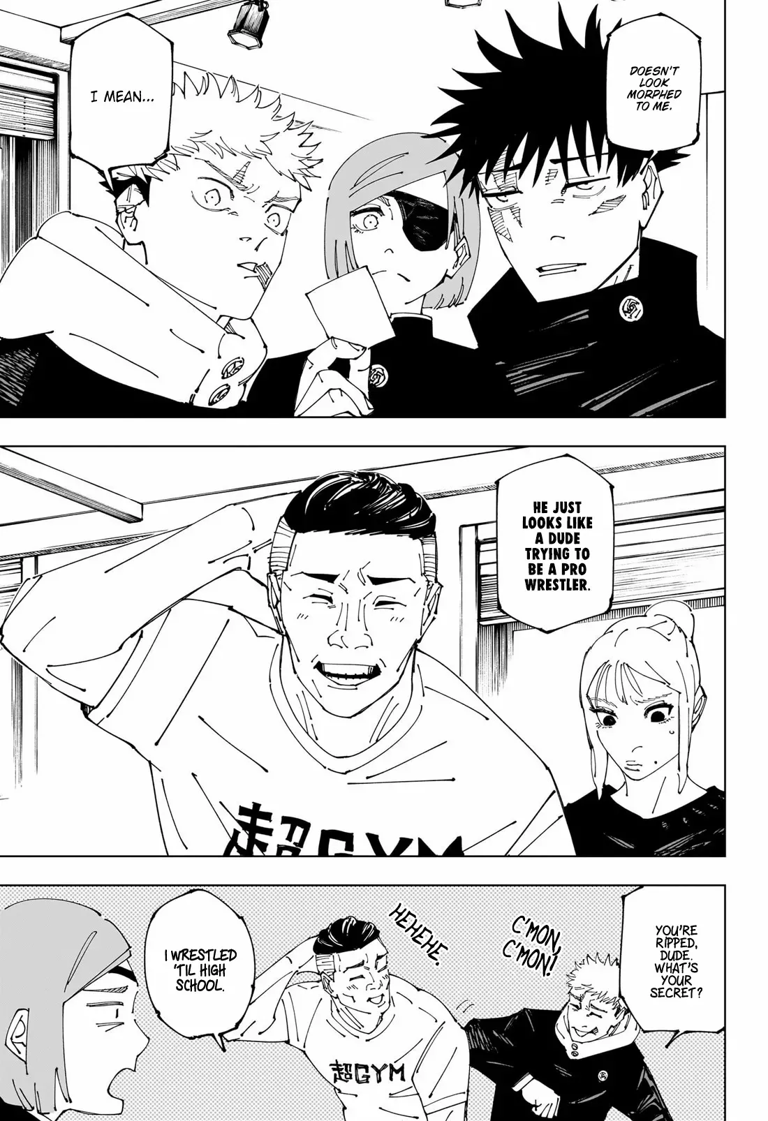 Jujutsu Kaisen, chapter 270, image 18