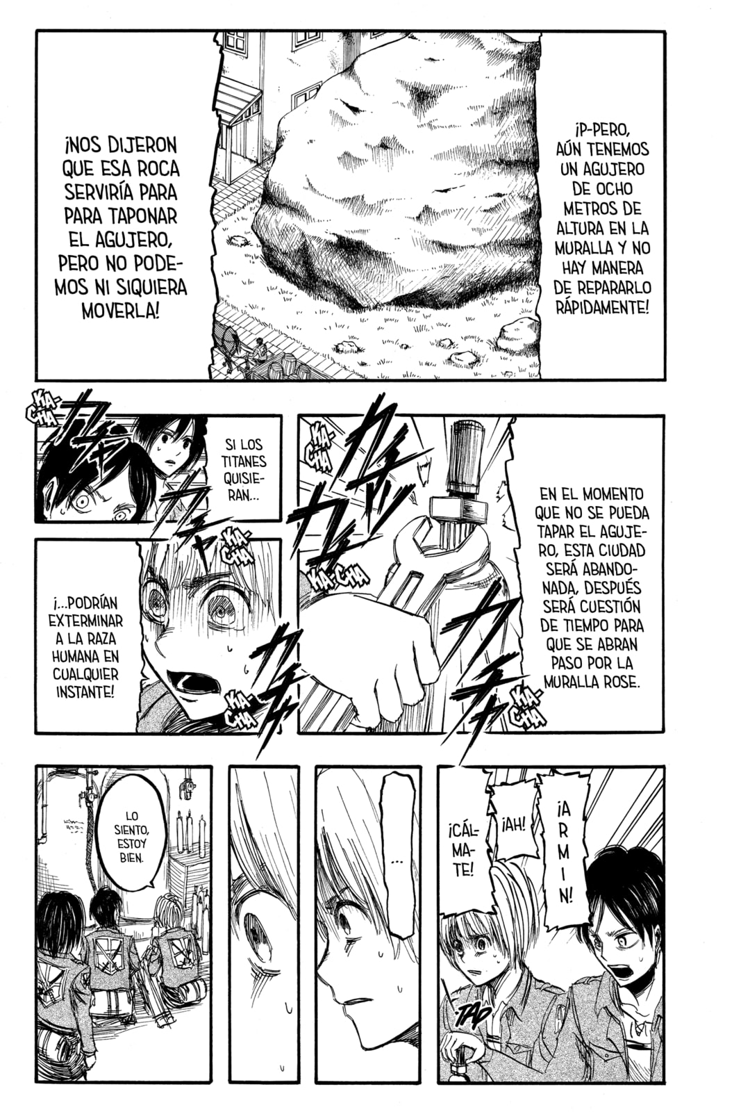 Attack on Titan, chapter 4, page 17