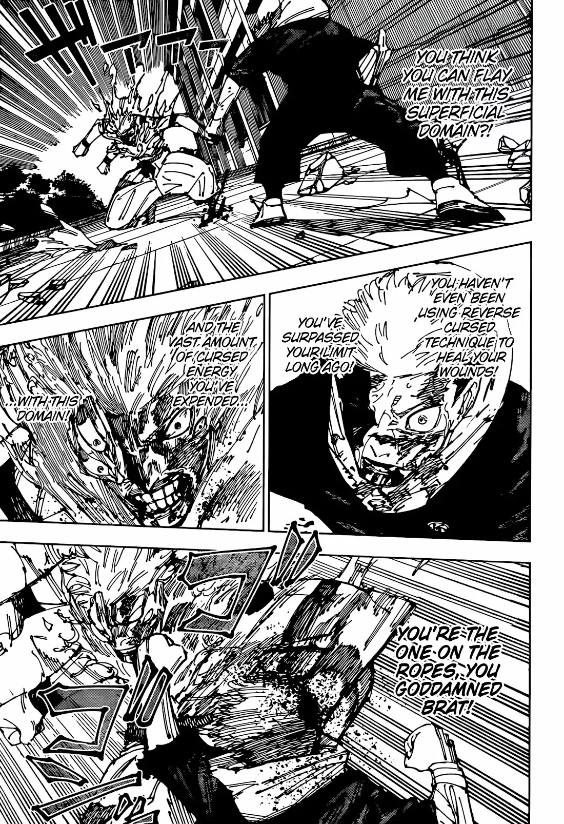 Jujutsu Kaisen, chapter 267, image 17