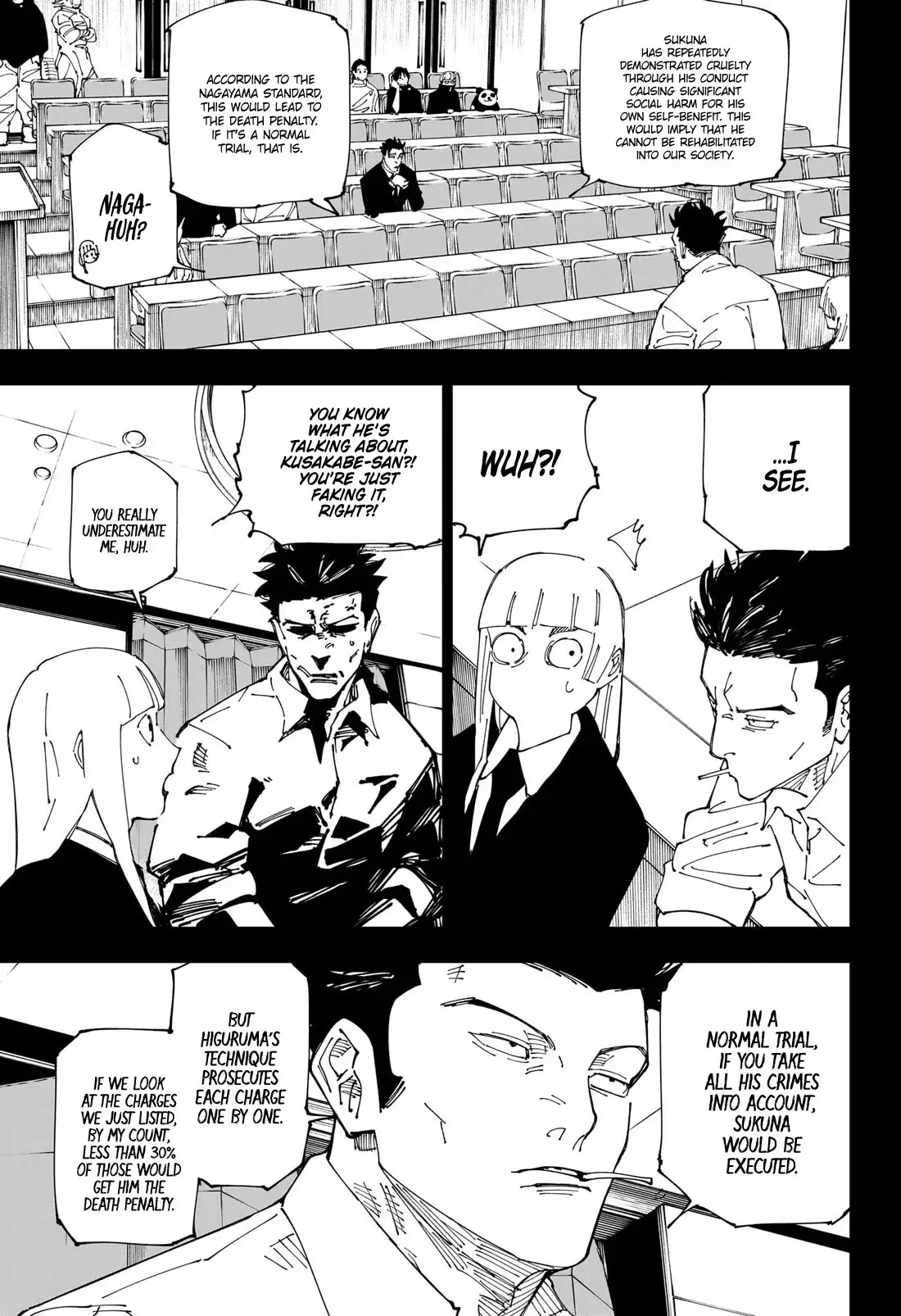 Jujutsu Kaisen, chapter 244, image 8