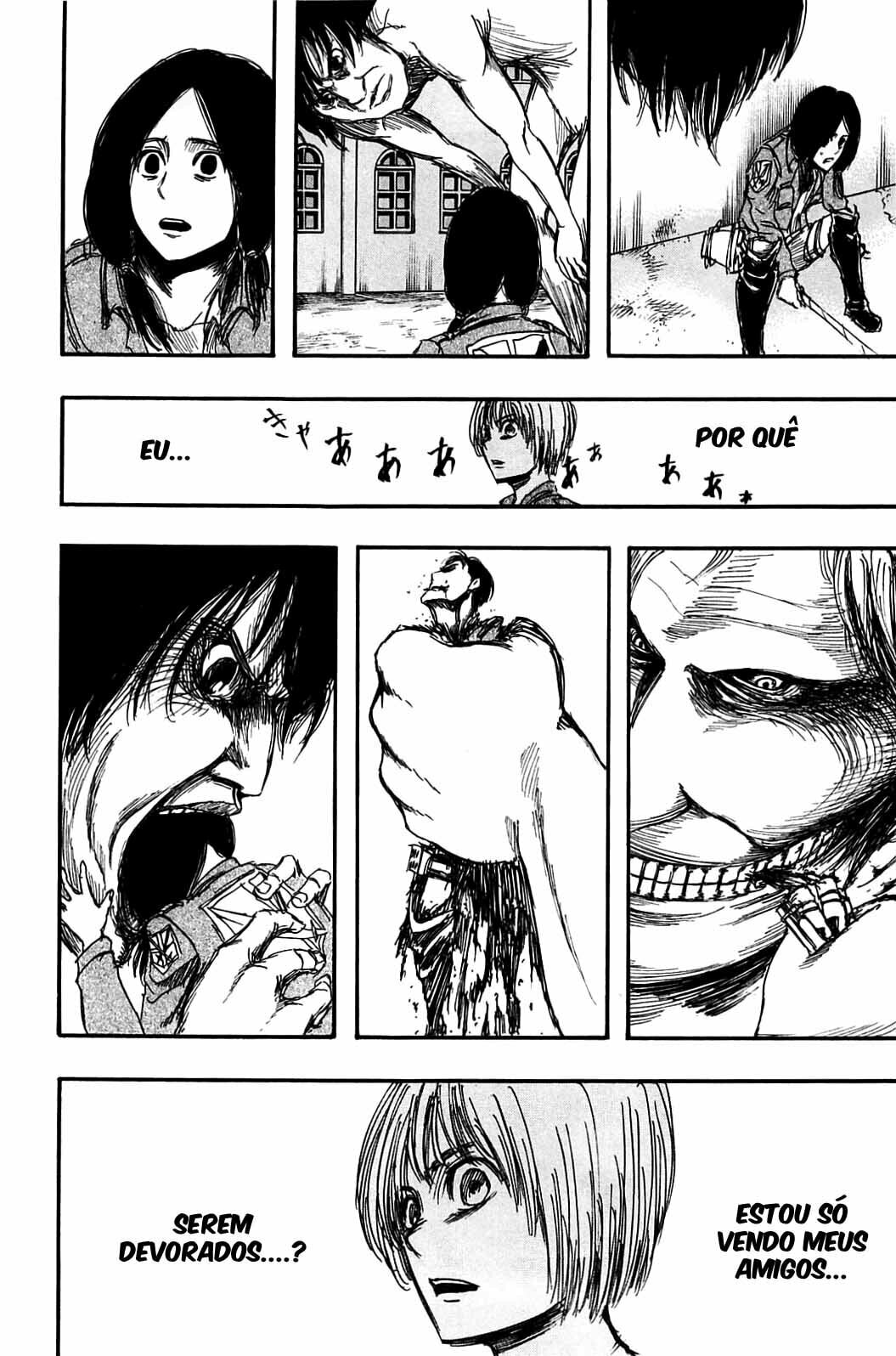 Attack on Titan, chapter 4, page 38