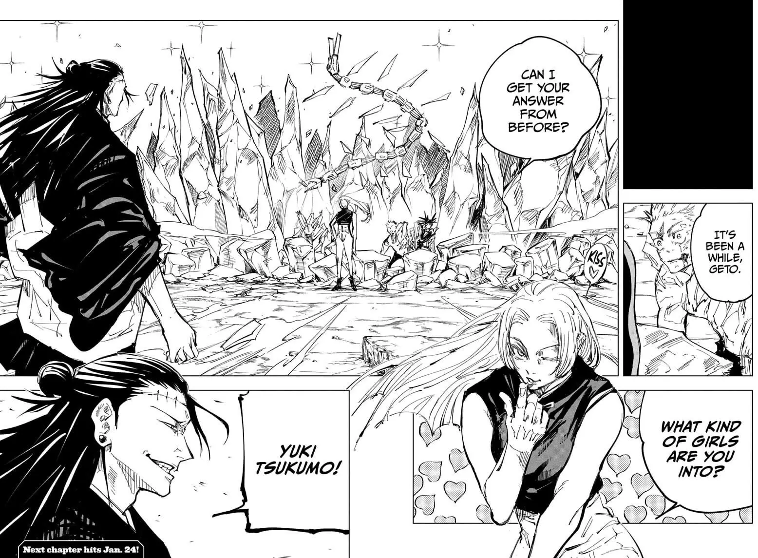 Jujutsu Kaisen, chapter 135, image 17
