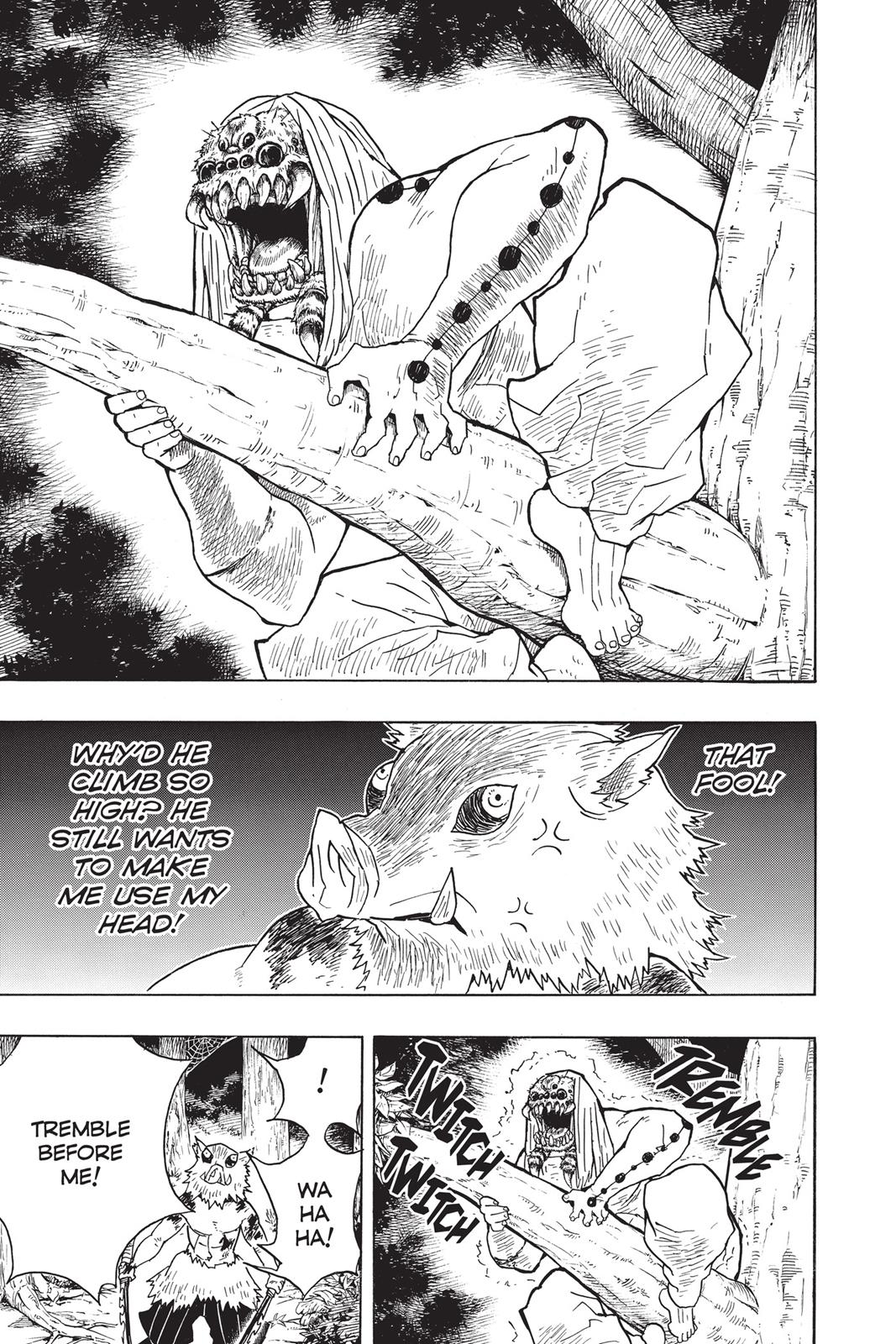 Demon Slayer: Kimetsu no Yaiba, chapter 36, image 17