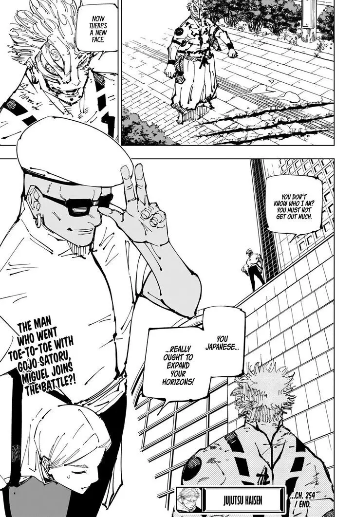 Jujutsu Kaisen, chapter 254, image 19